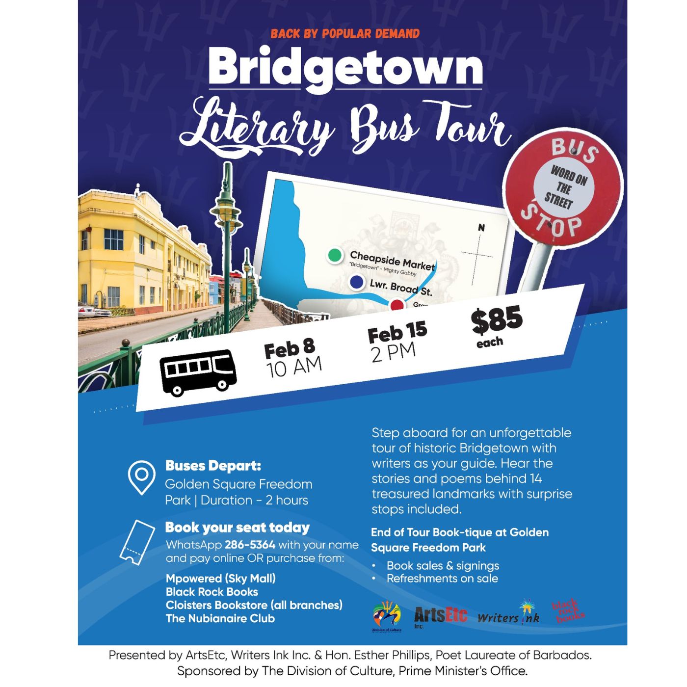 BRIDGETOWN LITERARY BUS TOUR