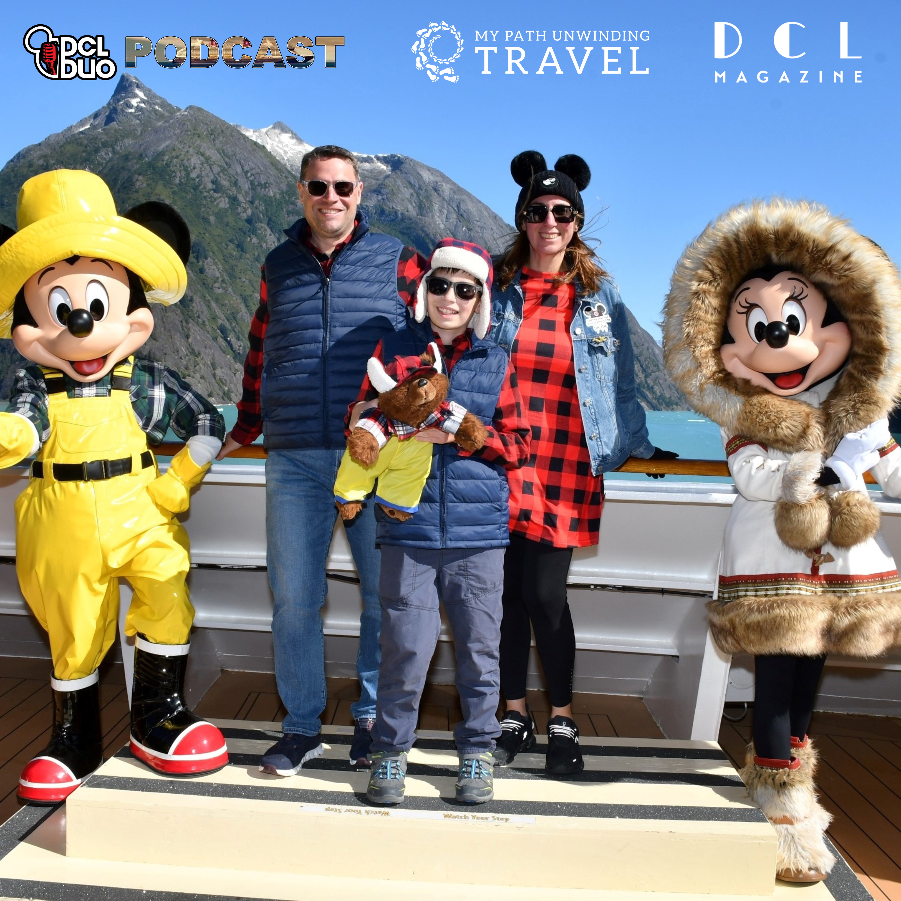 Ep. 571 - Live Bonus Show - Glaciers, Gold & Grizzlies: Our Alaska Adventure on the Disney Wonder