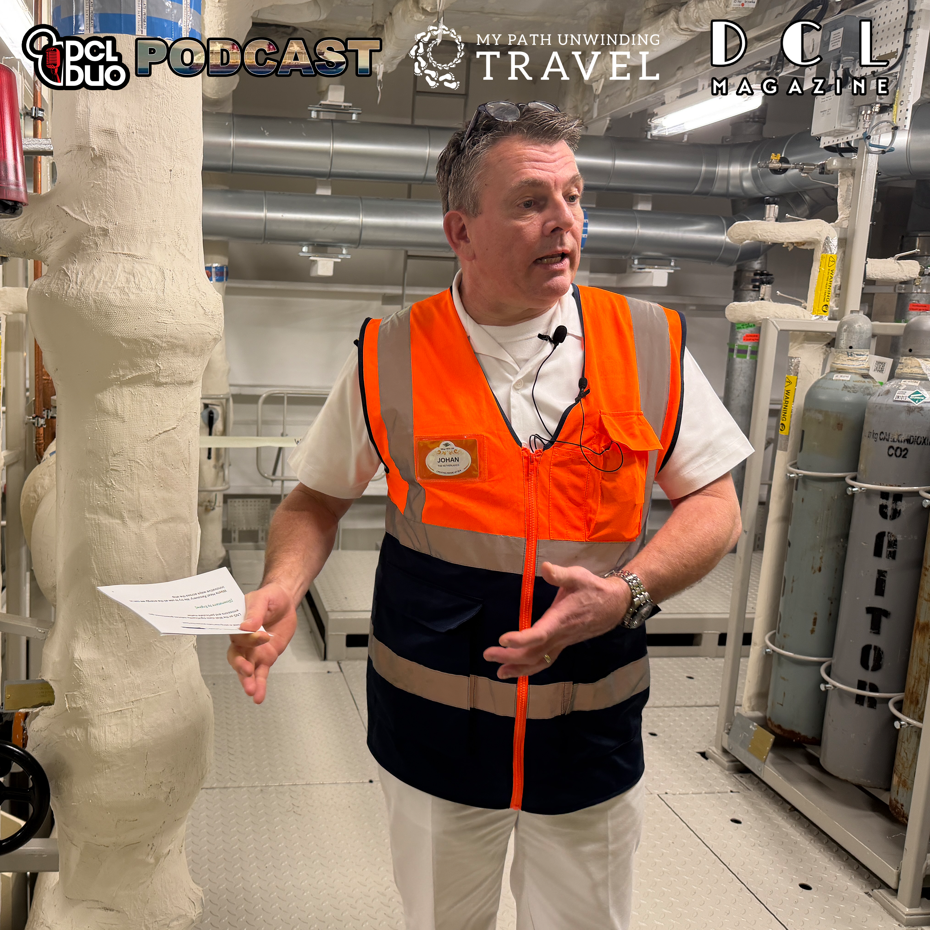 Ep. 595 - Bonus Show - Exclusive Behind-the-Scenes Tour: Inside the Disney Destiny’s Engine Room + Disney Cruise Line's Sustainability Story Ep. 595 - Bonus Show - Exclusive Behind-the-Scenes Tour: Inside the Disney Destiny’s Engine Room + Disney Cruise Line's Sustainability Story