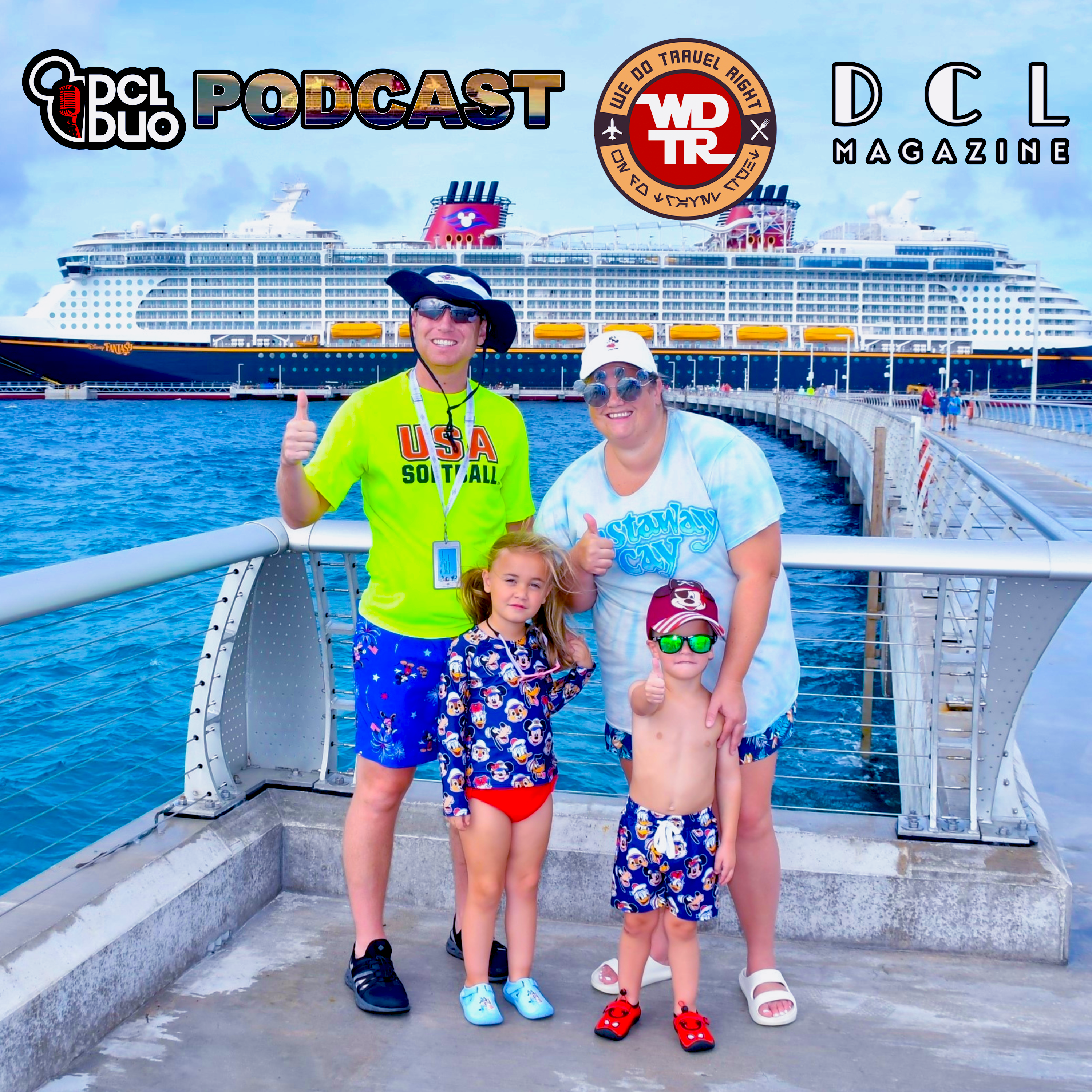 Ep. 709 - Disney Fantasy Duo Dip: Castaway Cay + Lookout Cay With Kids