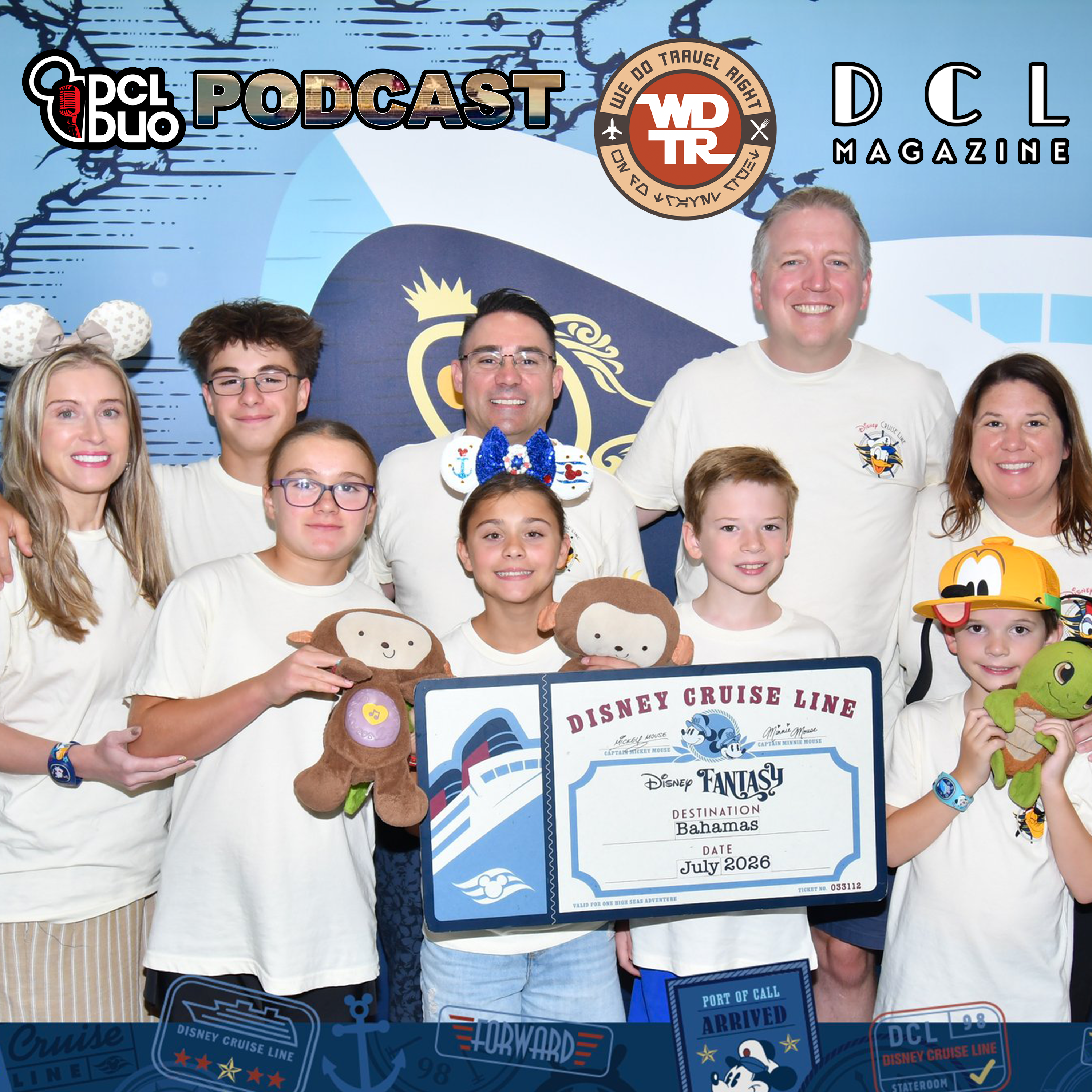 Ep. 722 - Disney Fantasy 5-Night Bahamas: 3 Island Days, 2 Families, 5 Kids