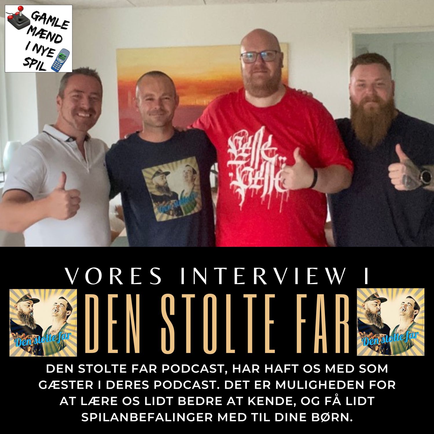 Vi er på besøg hos Den Stolte Far Podcast