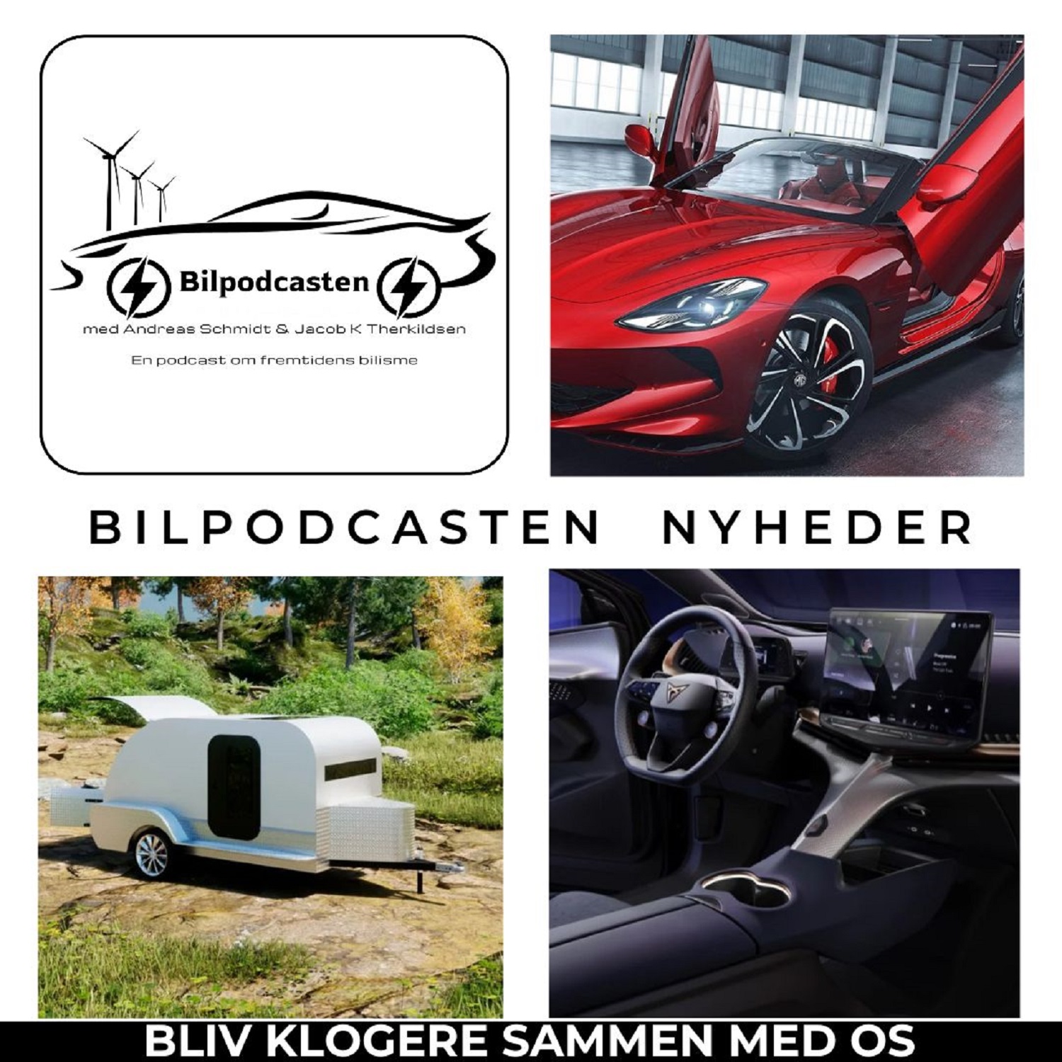 Elbilsbatteri baseret på salt, Fisker Ocean, Campingvogn med fordel for elbiler, Xpeng G6, MG Cybester, Cupra Tavascan