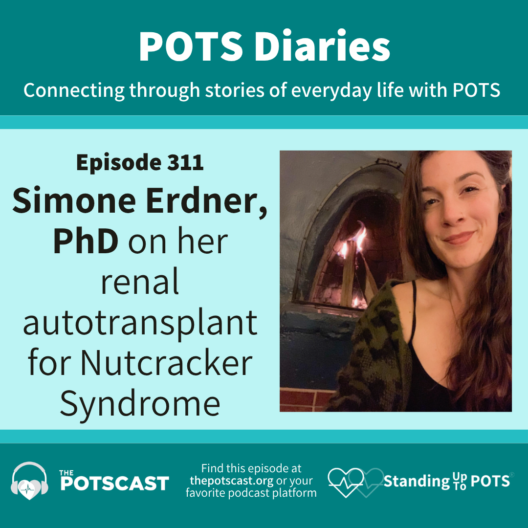 A happy ending after surgeries, stenting, & a renal auto-transplant - with Simone Erdner, PhD