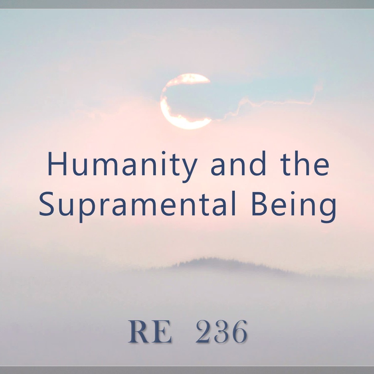 Humanity and the Supramental Being | RE 236 | Dr Alok Pandey