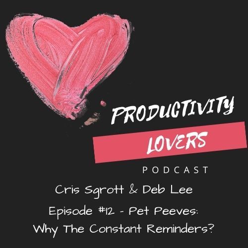 Episode #12 - What's With The Need for Constant Reminders?