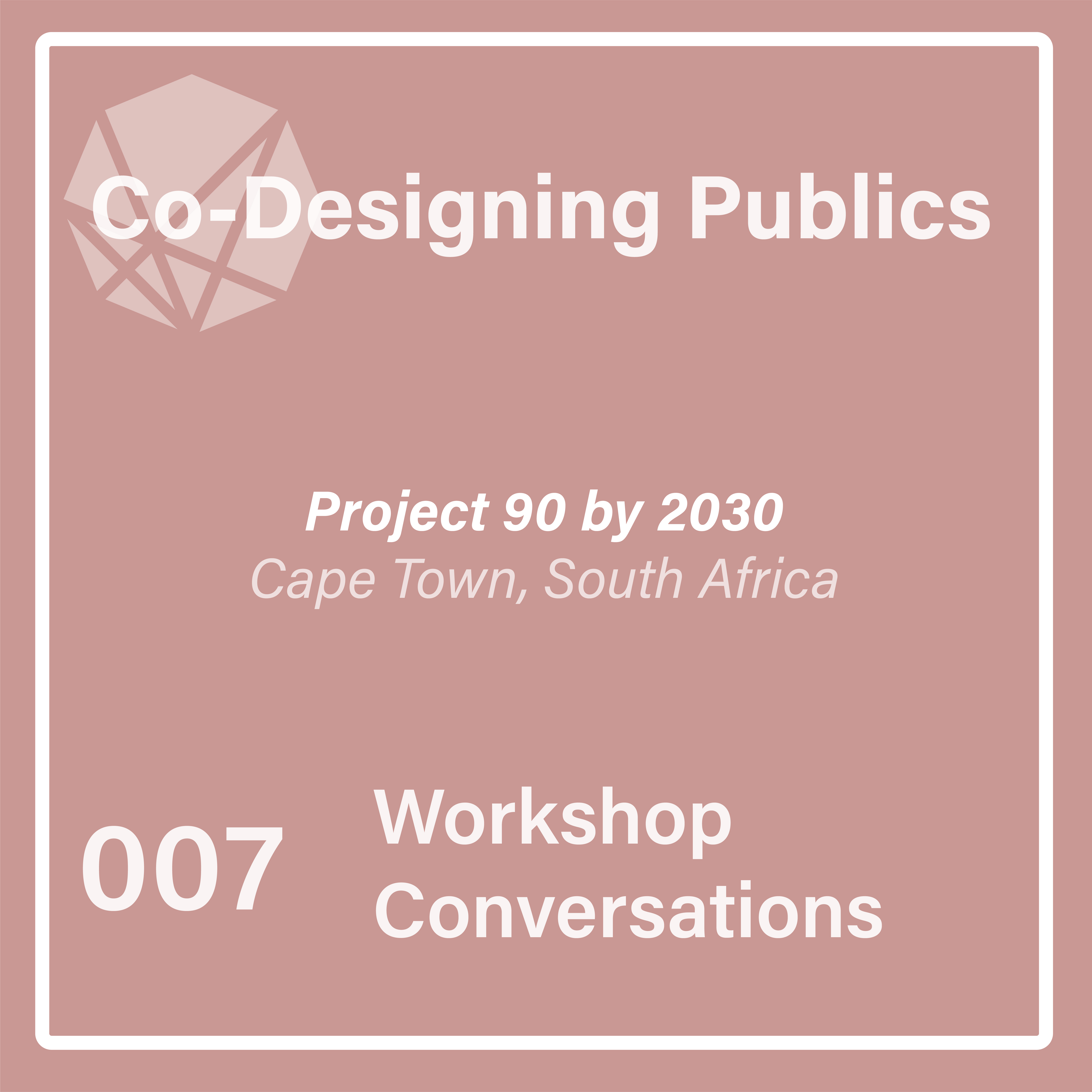 Episode #007 – Workshop Conversations - Project 90 by 2030