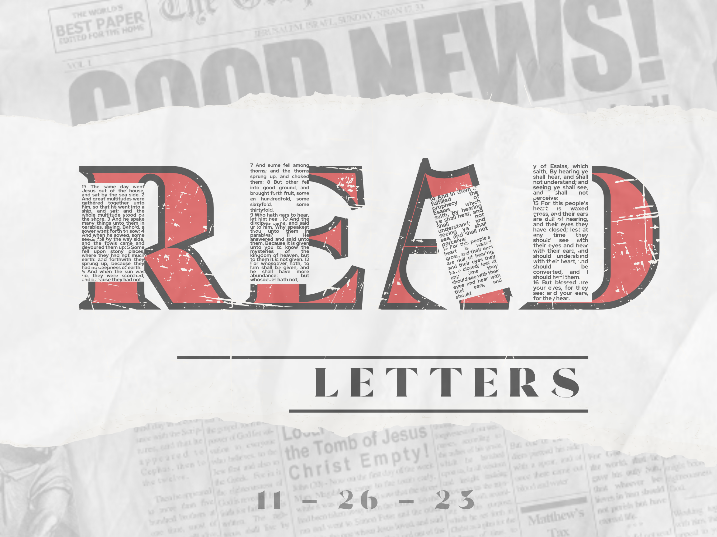 Read Letter Testimonies