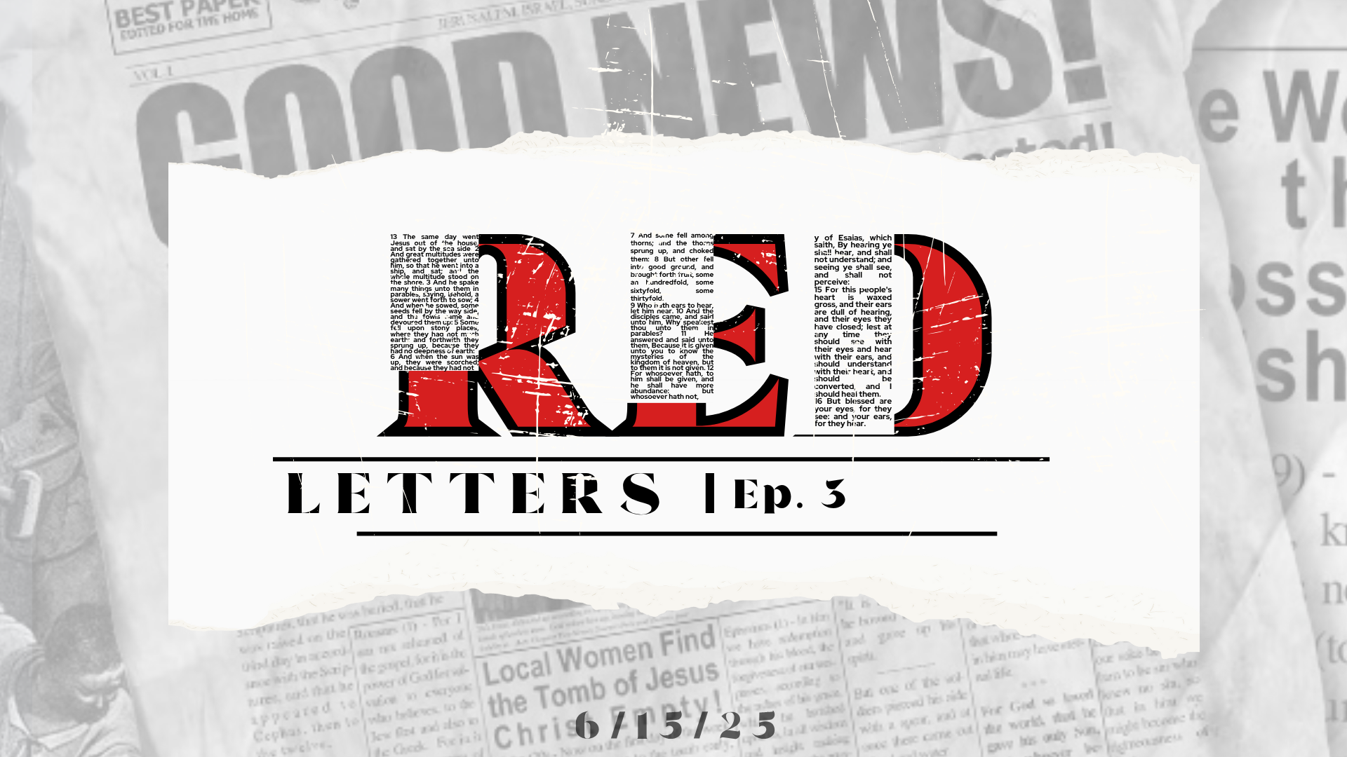 Red Letters - S3 E3