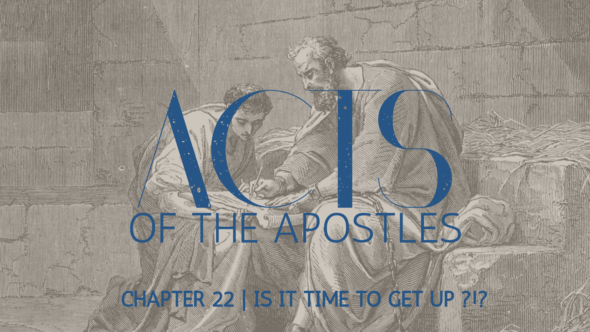 Acts of the Apostles Chapter 22