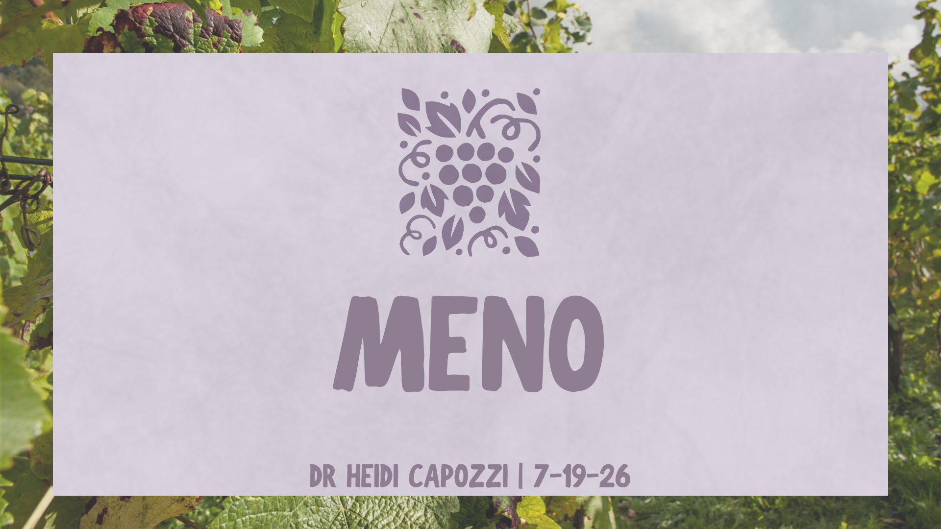 Meno