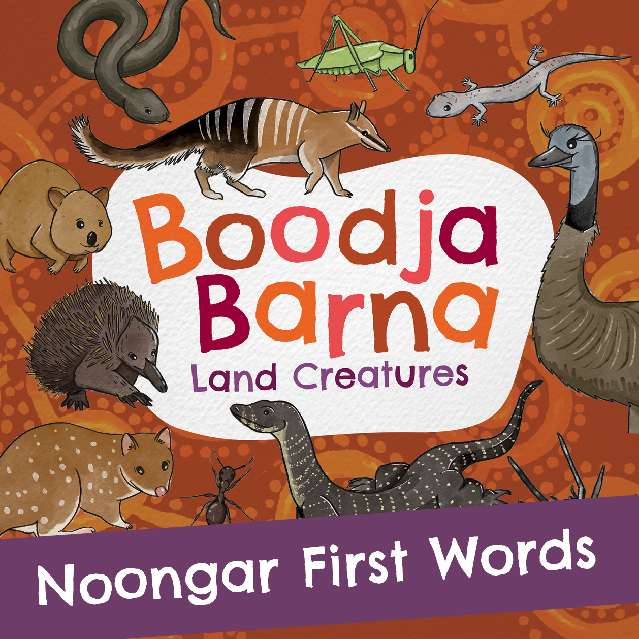 Noongar pronunciation guide: Boodja barna (Land animals)