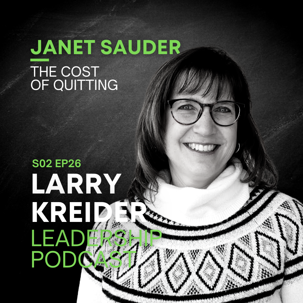 Janet Sauder on the Cost of Quitting