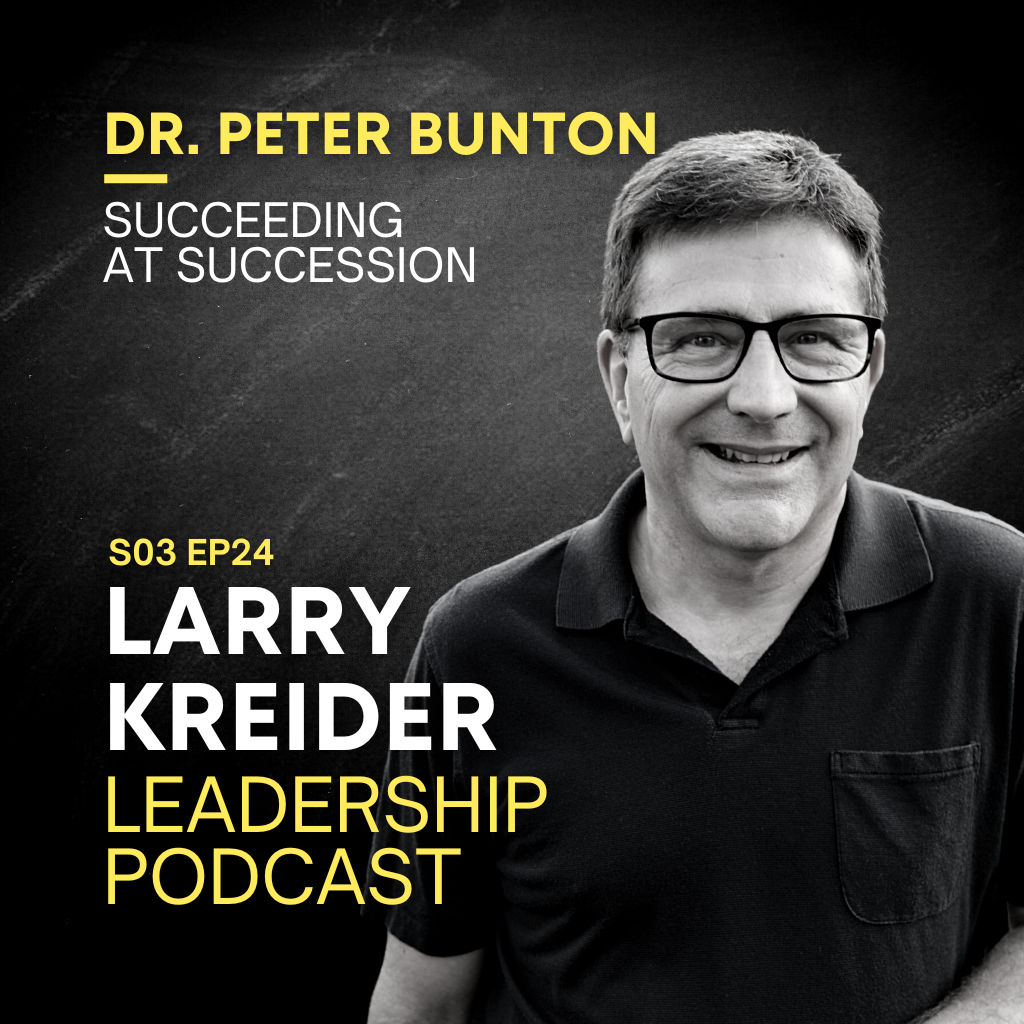 Dr. Peter Bunton on Succeeding at Succession