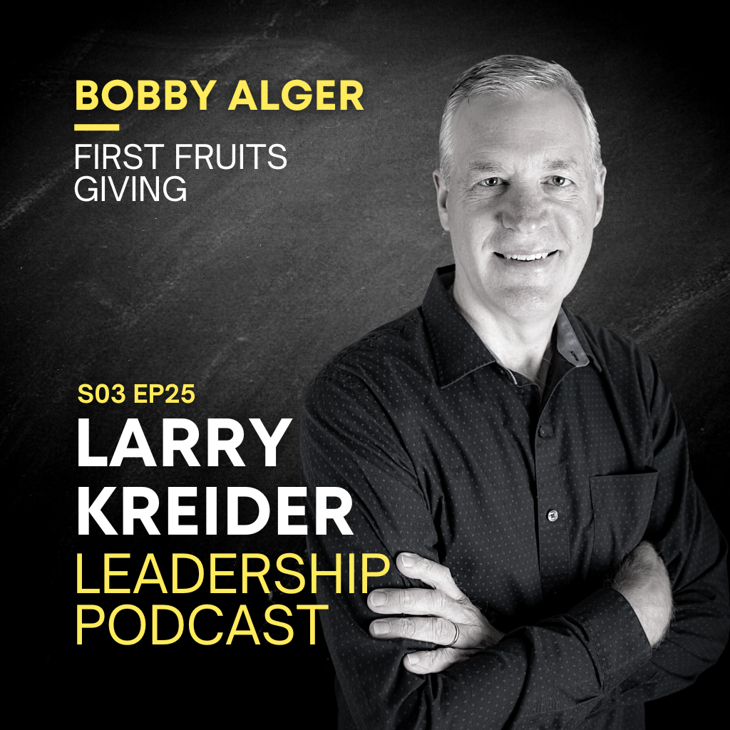 Bobby Alger on First Fruits Giving