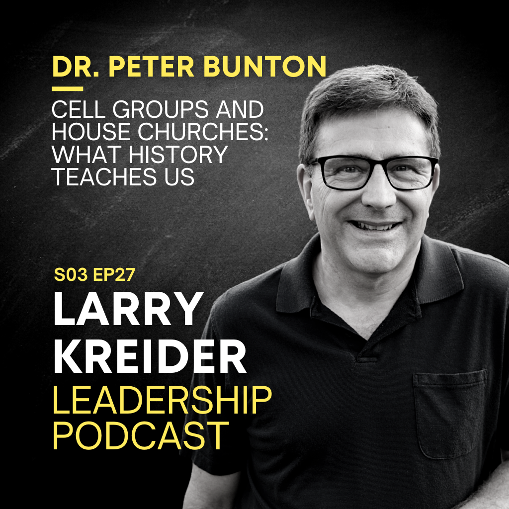 Dr. Peter Bunton on Cell Groups and House Churches: What History Teaches Us