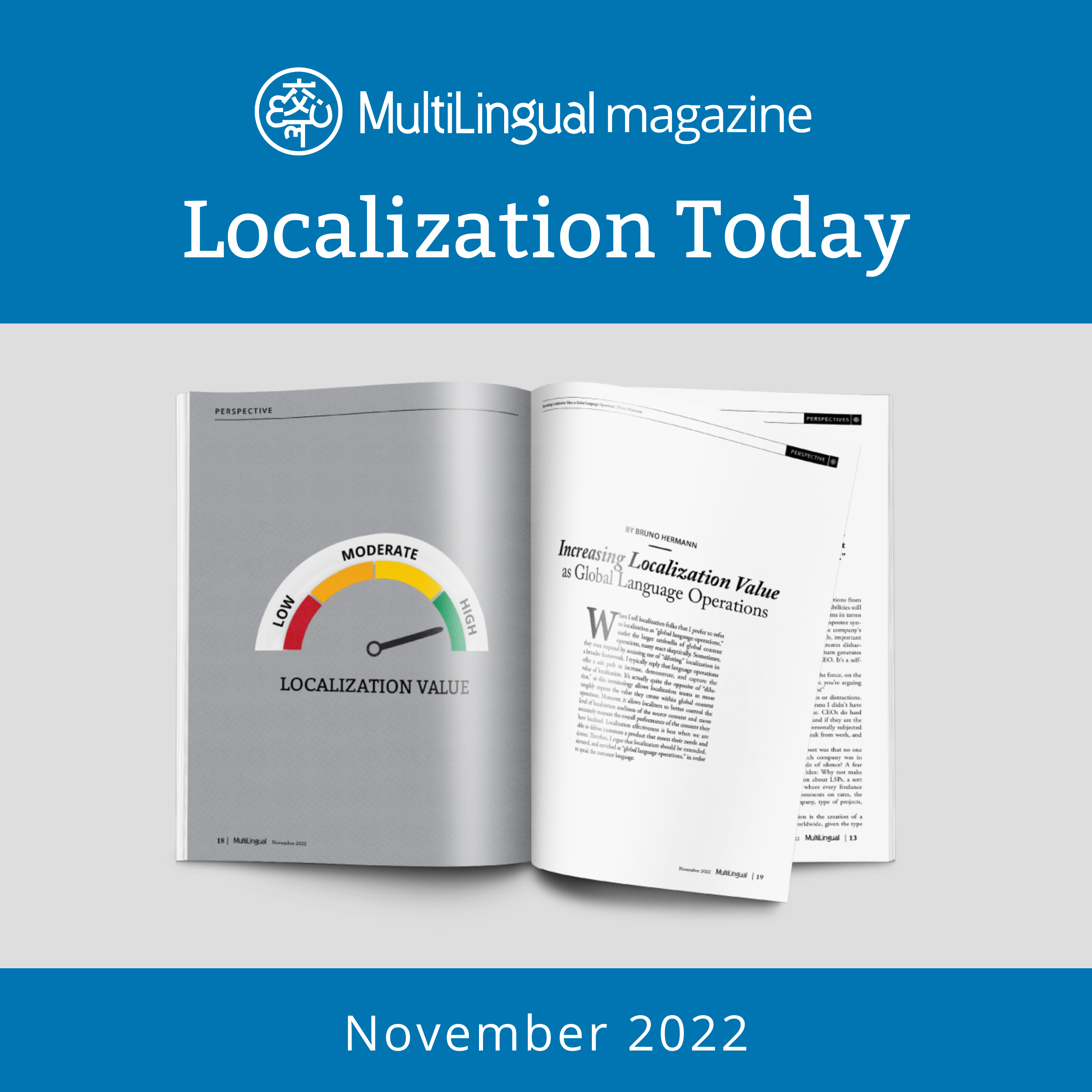 Increasing Localization Value as Global Language Operations | November 2022