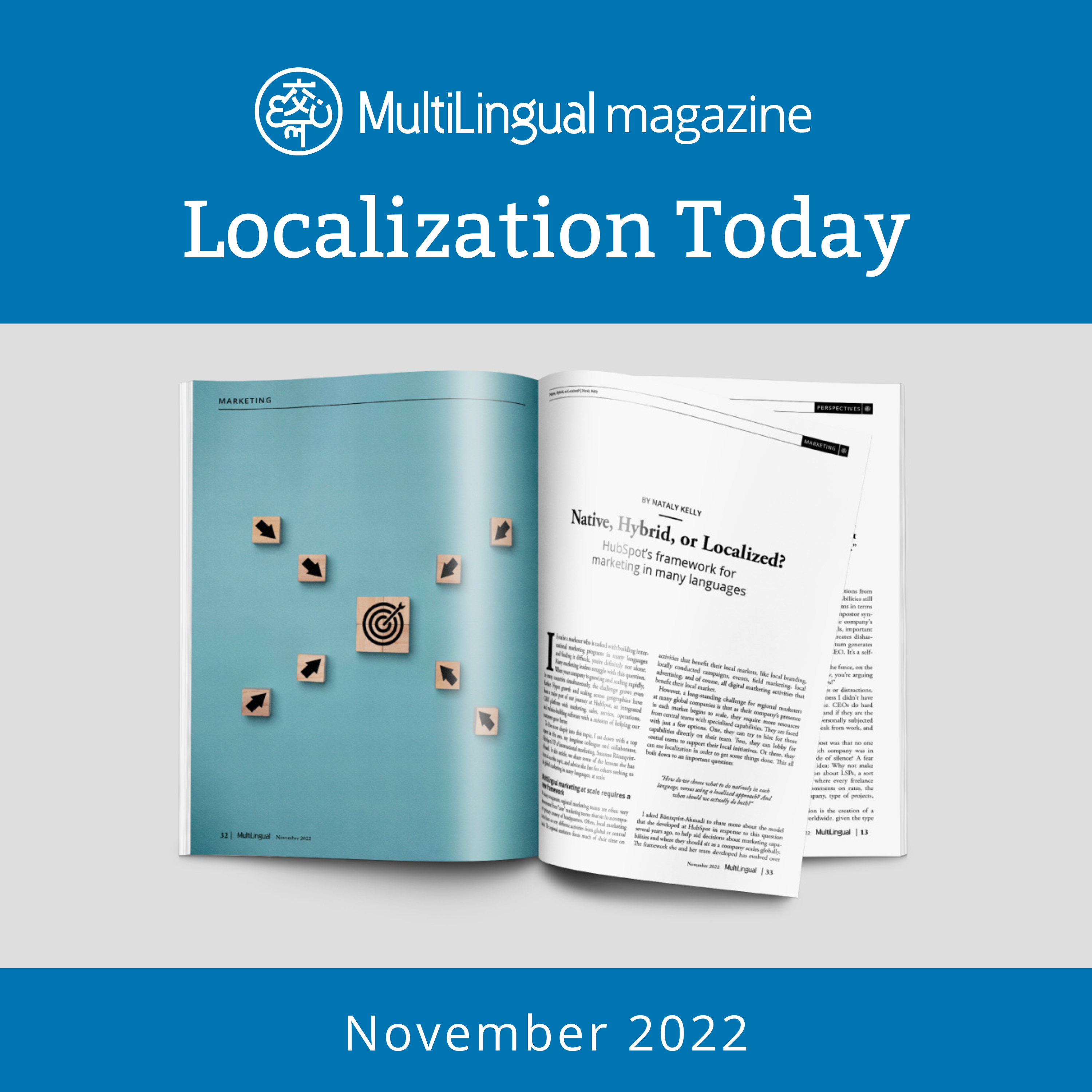 Native, Hybrid, or Localized? HubSpot’s framework for marketing in many languages | November 2022