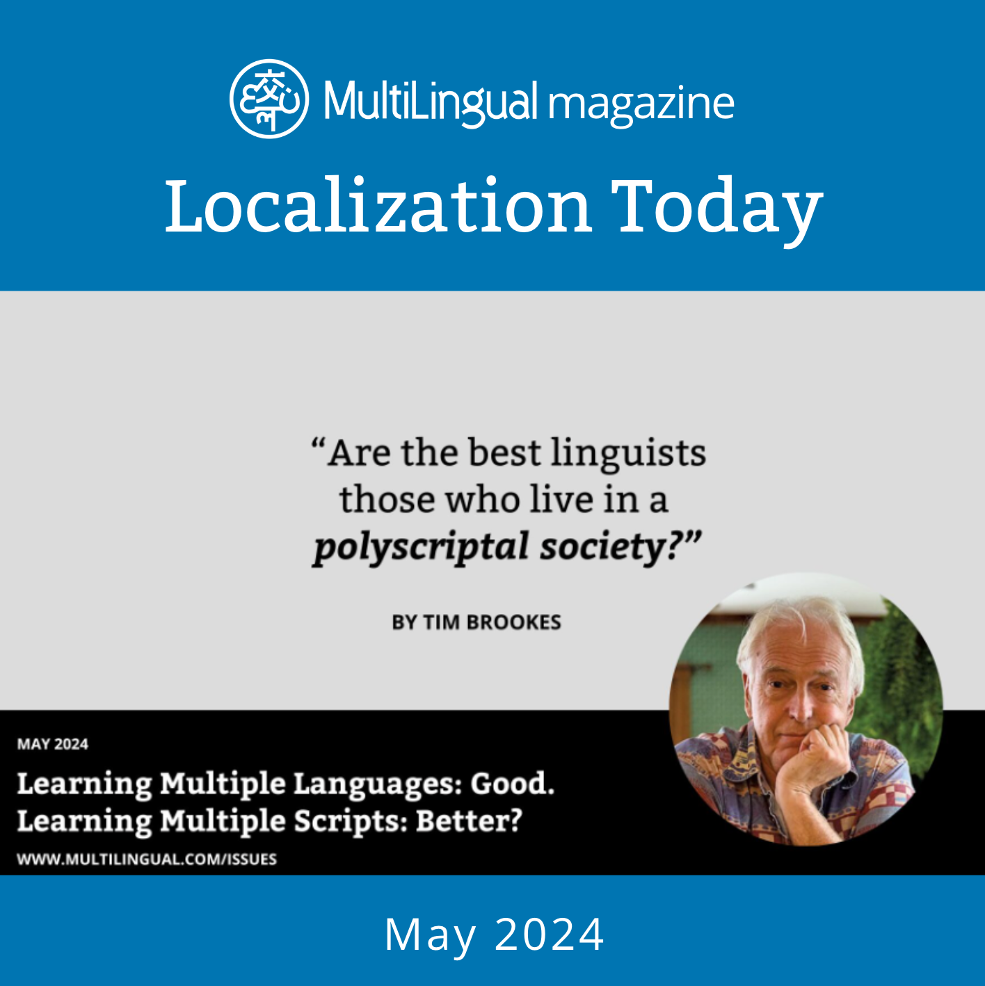 Learning More Than One Language: Good. Learning More Than One Script: Better?