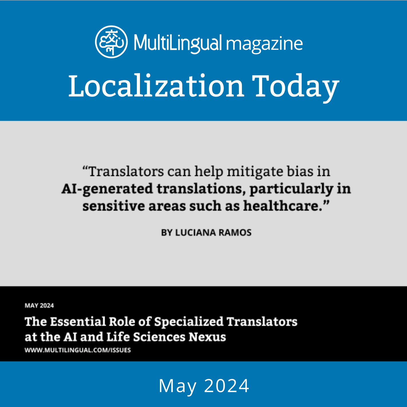 The Essential Role of Specialized Translators at the AI and Life Sciences Nexus.