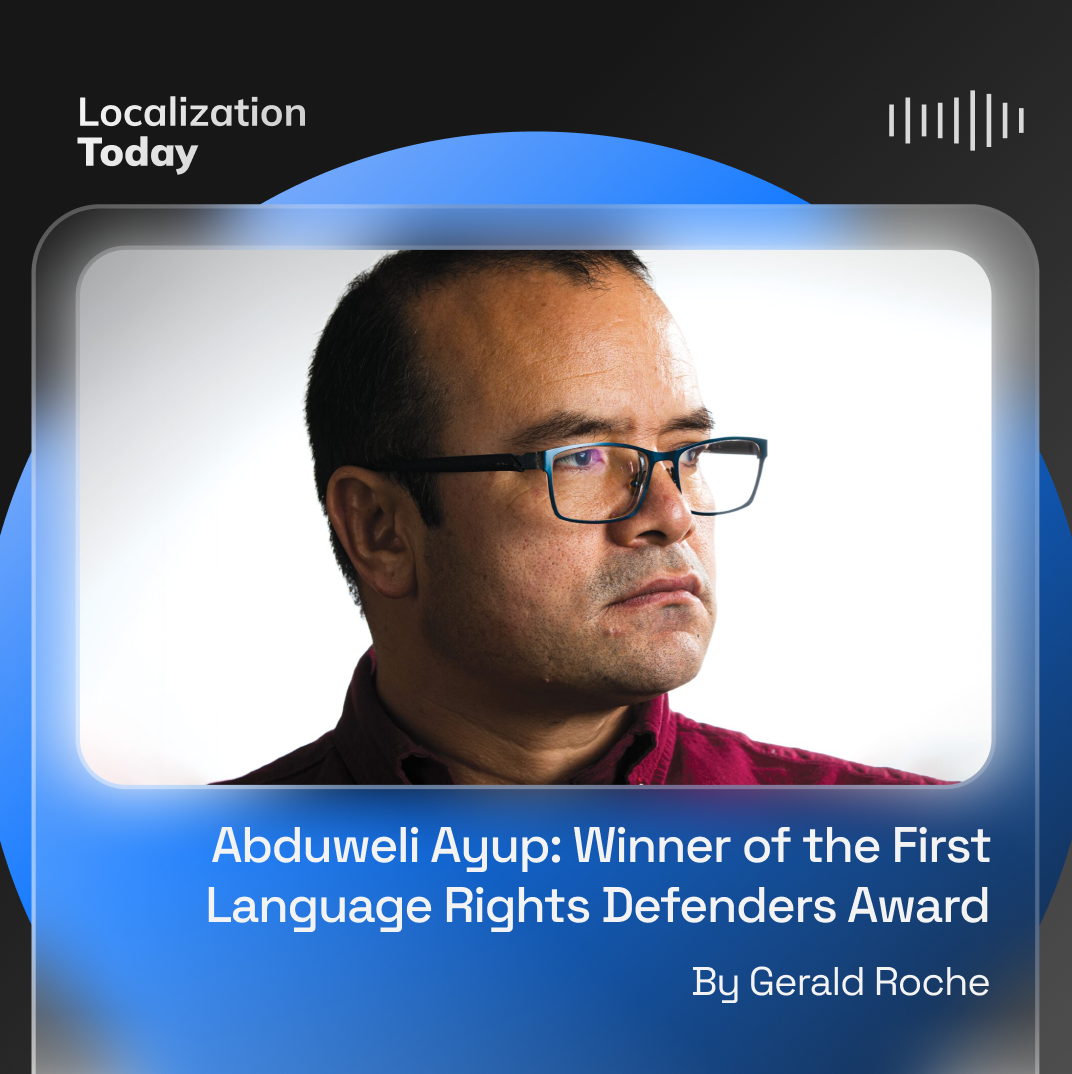 Abduweli Ayup: Winner of the First Language Rights Defenders Award