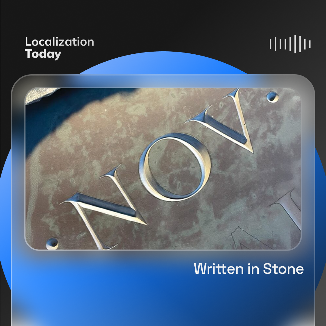 Written in Stone