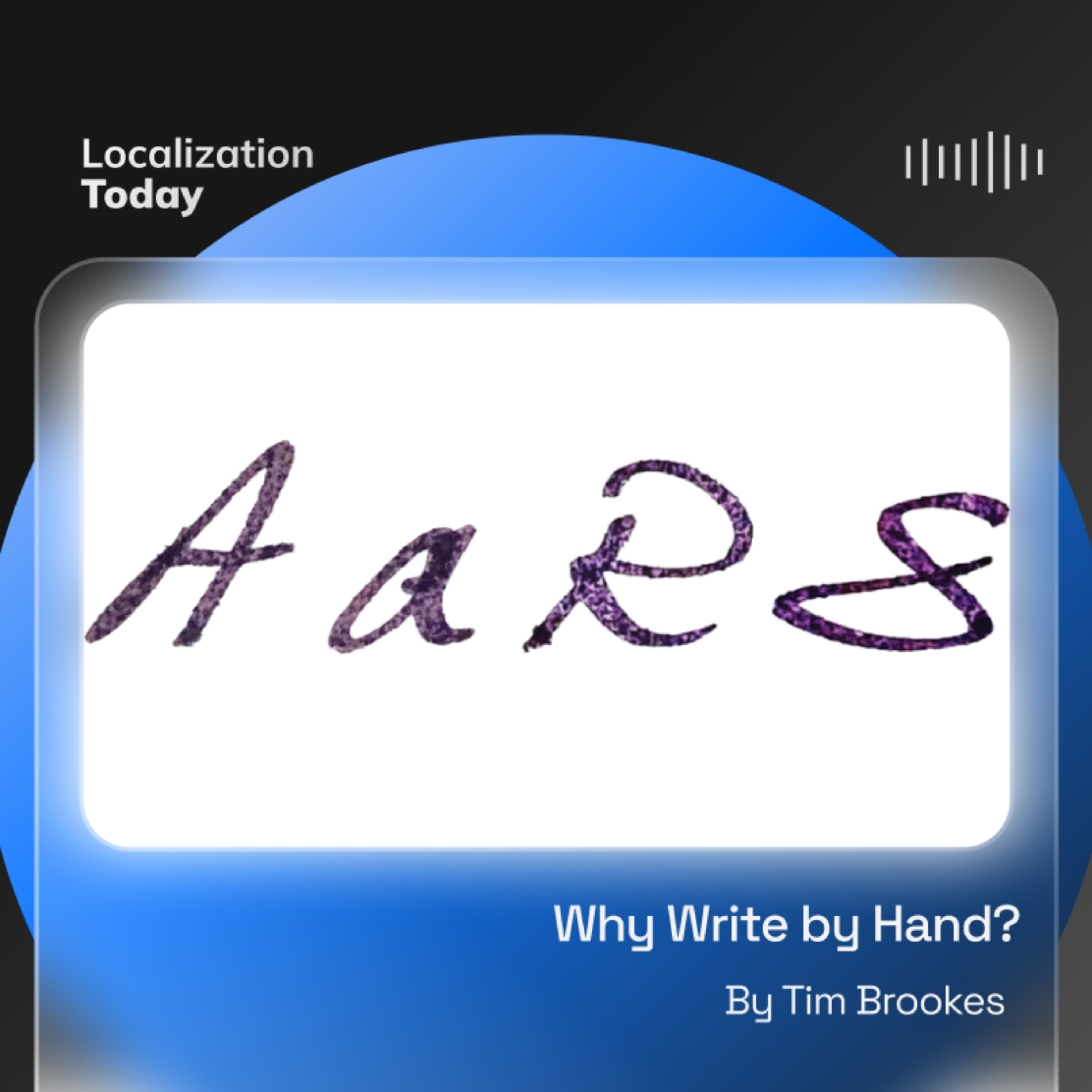 Why Write by Hand?