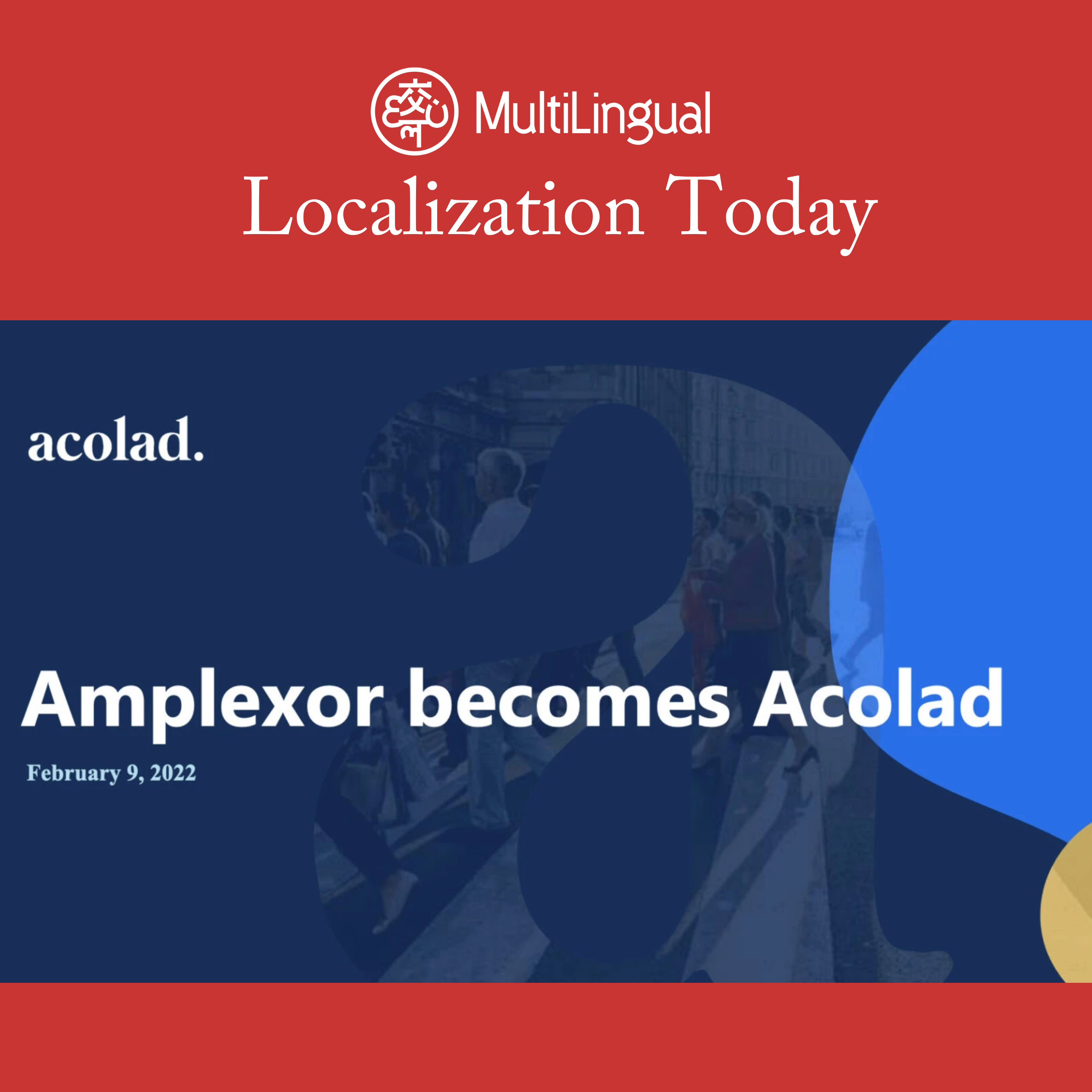 Following merger, Amplexor adopts Acolad brand