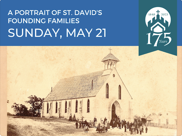 For the Work of Ministry: A Portrait of St. David's Founding Families