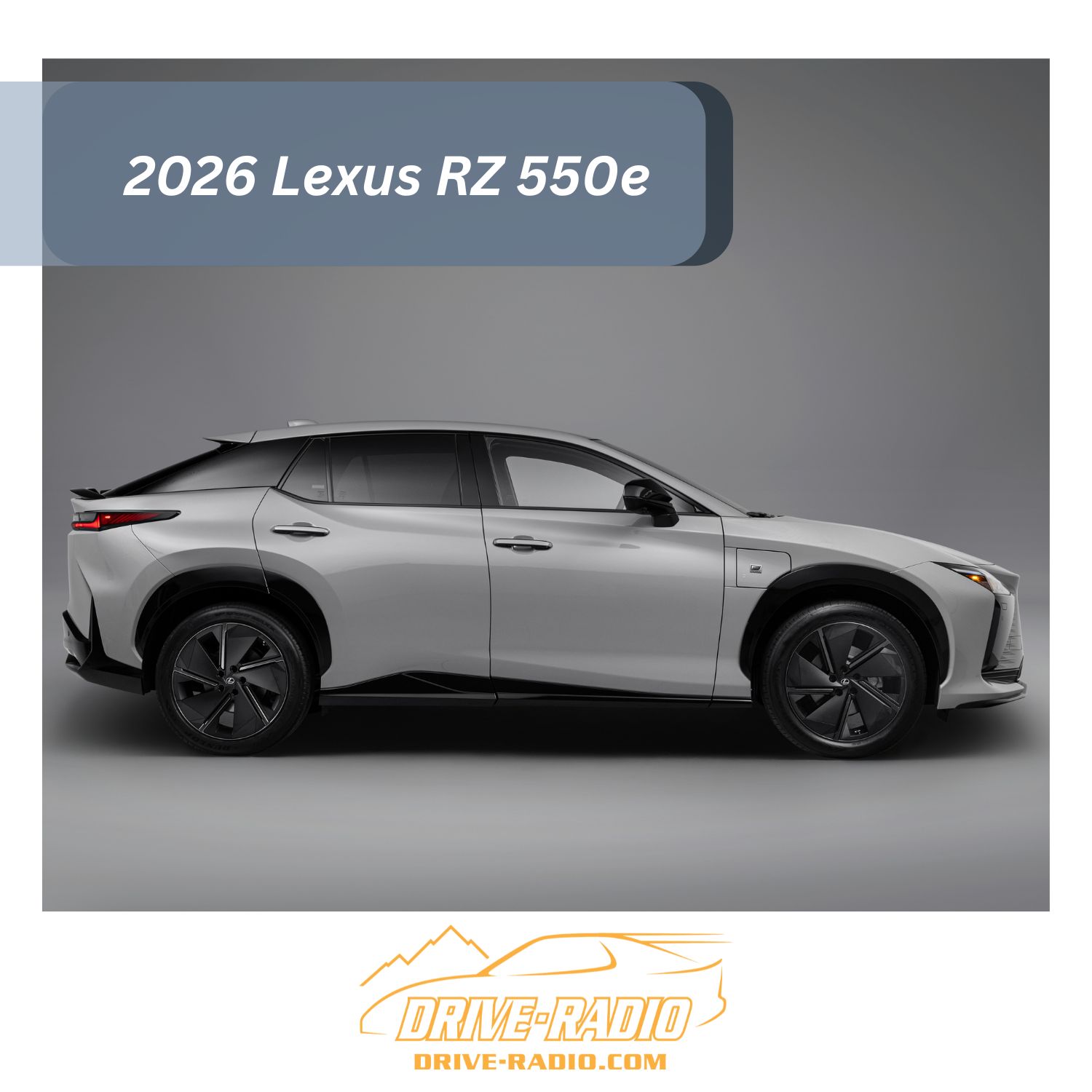 2026 Lexus RZ 550E