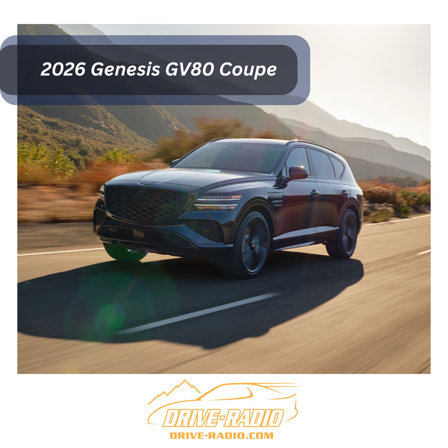 2026 Genesis GV80 Coupe