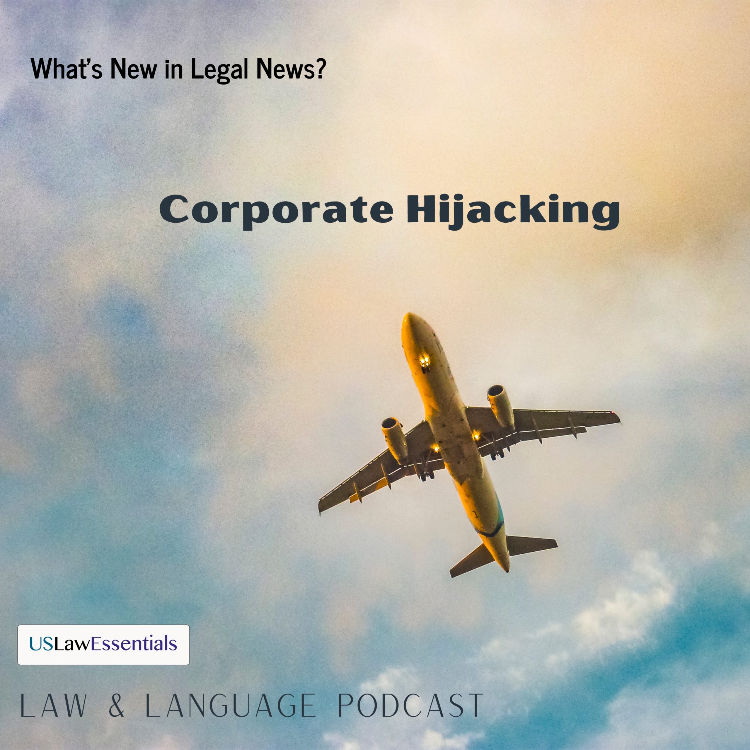 What’s New in Legal News? Corporate Hijacking