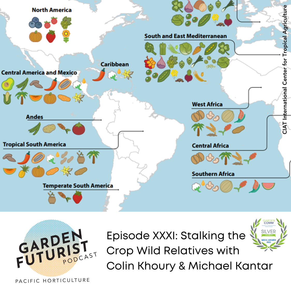 Episode XXXI: Stalking the Crop Wild Relatives with Colin Khoury and Michael Kantar