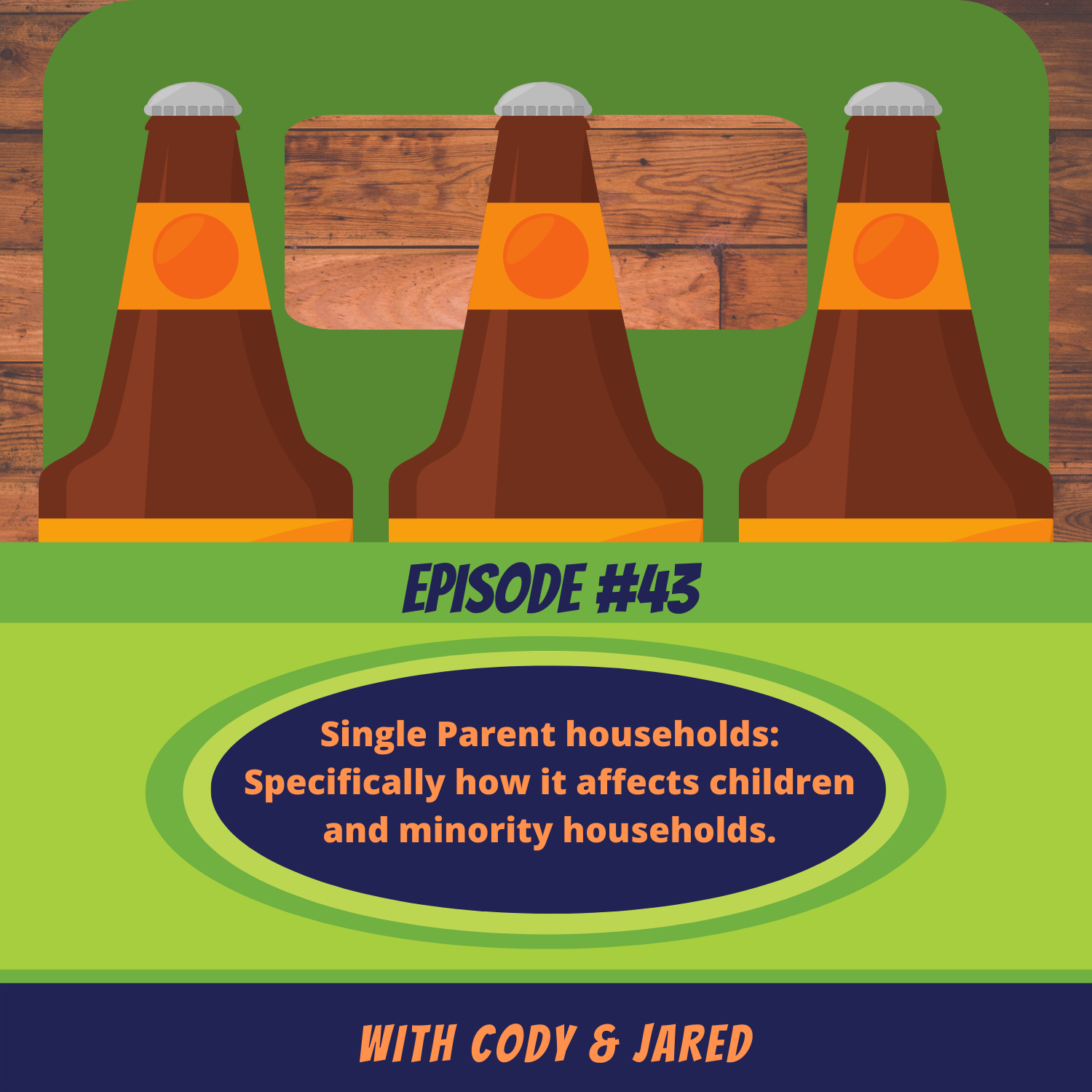 Episode #43: Single Parent households: Specifically how it affects children and minority households.