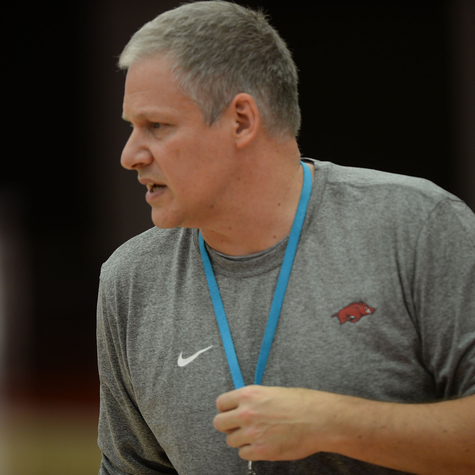Arkansas Volleyball coach Jason Watson