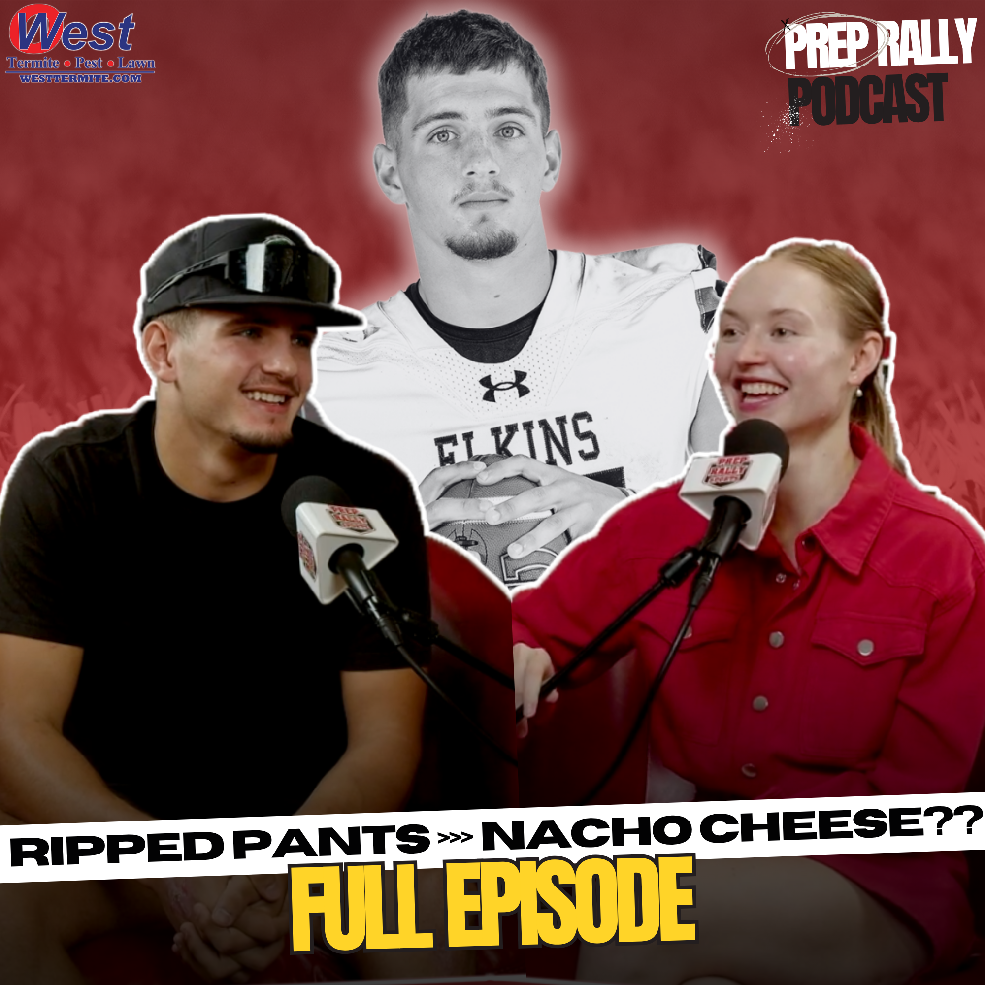 Ripped pants >>> Nacho Cheese??! Elkins' Austin Born!