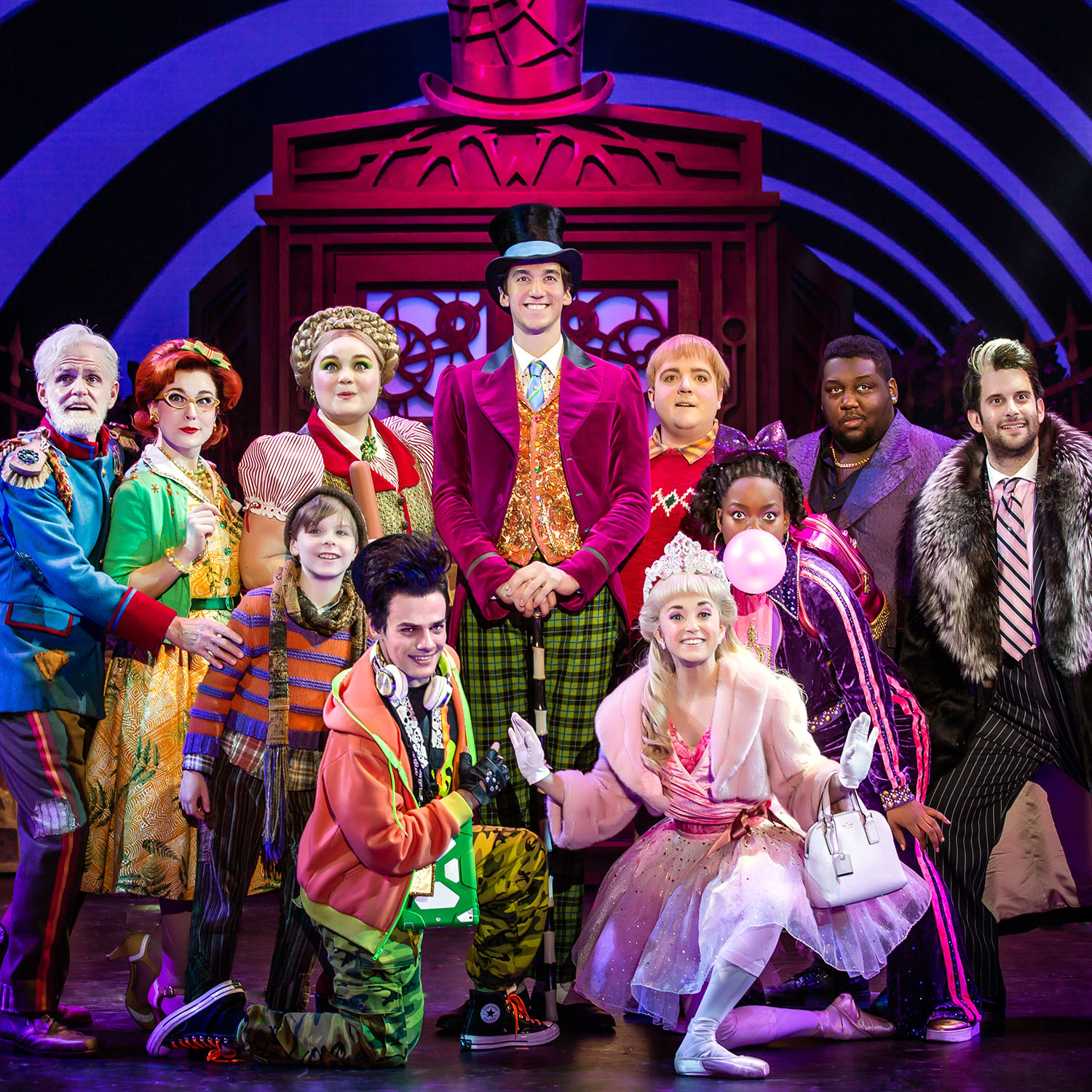 Cody Garcia and the national tour of Charlie and the Chocolate Factory