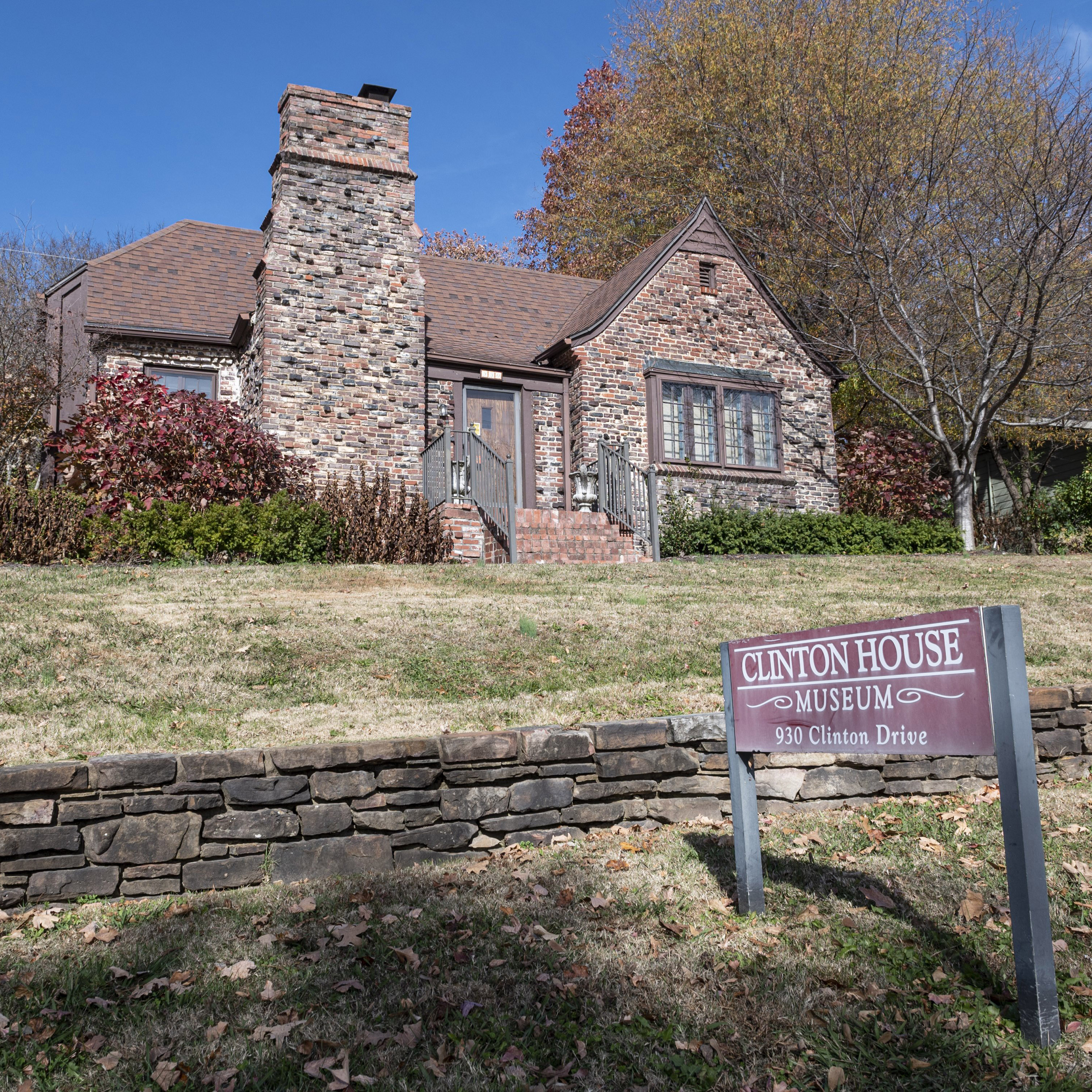 What's the future of the Clinton House Museum in Fayetteville?