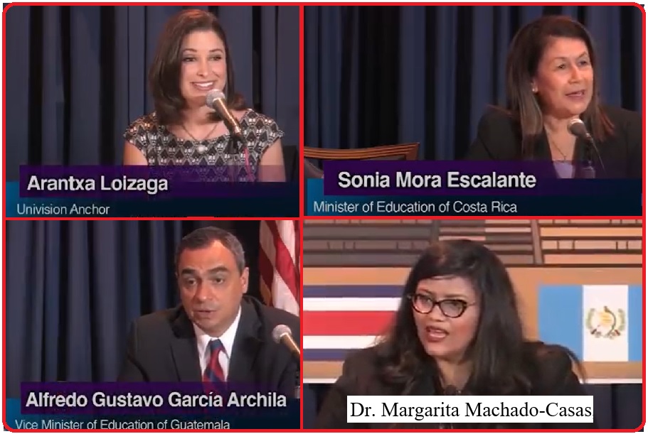 Panel: "Educating Global Citizens: A Conversation with Ministers of Education" (bilingual: predominantly Spanish) Season 6 (2015)