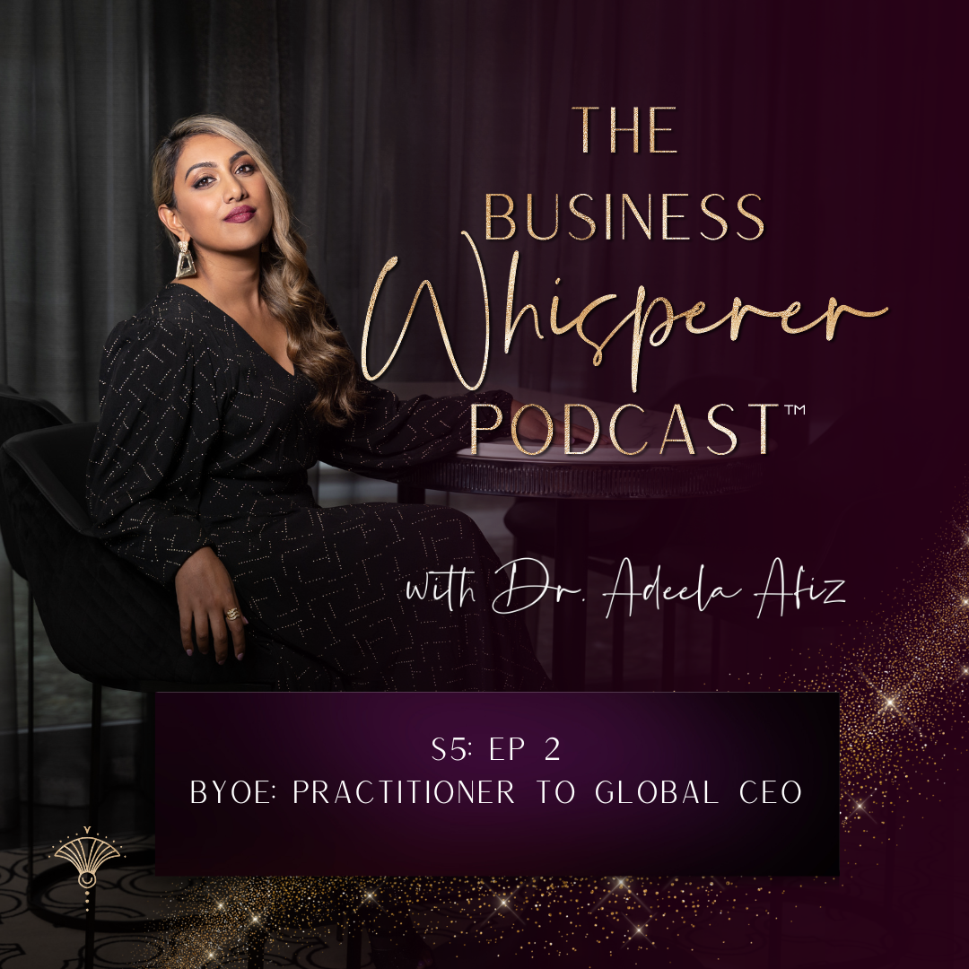 BYOE: Practitioner to Global CEO