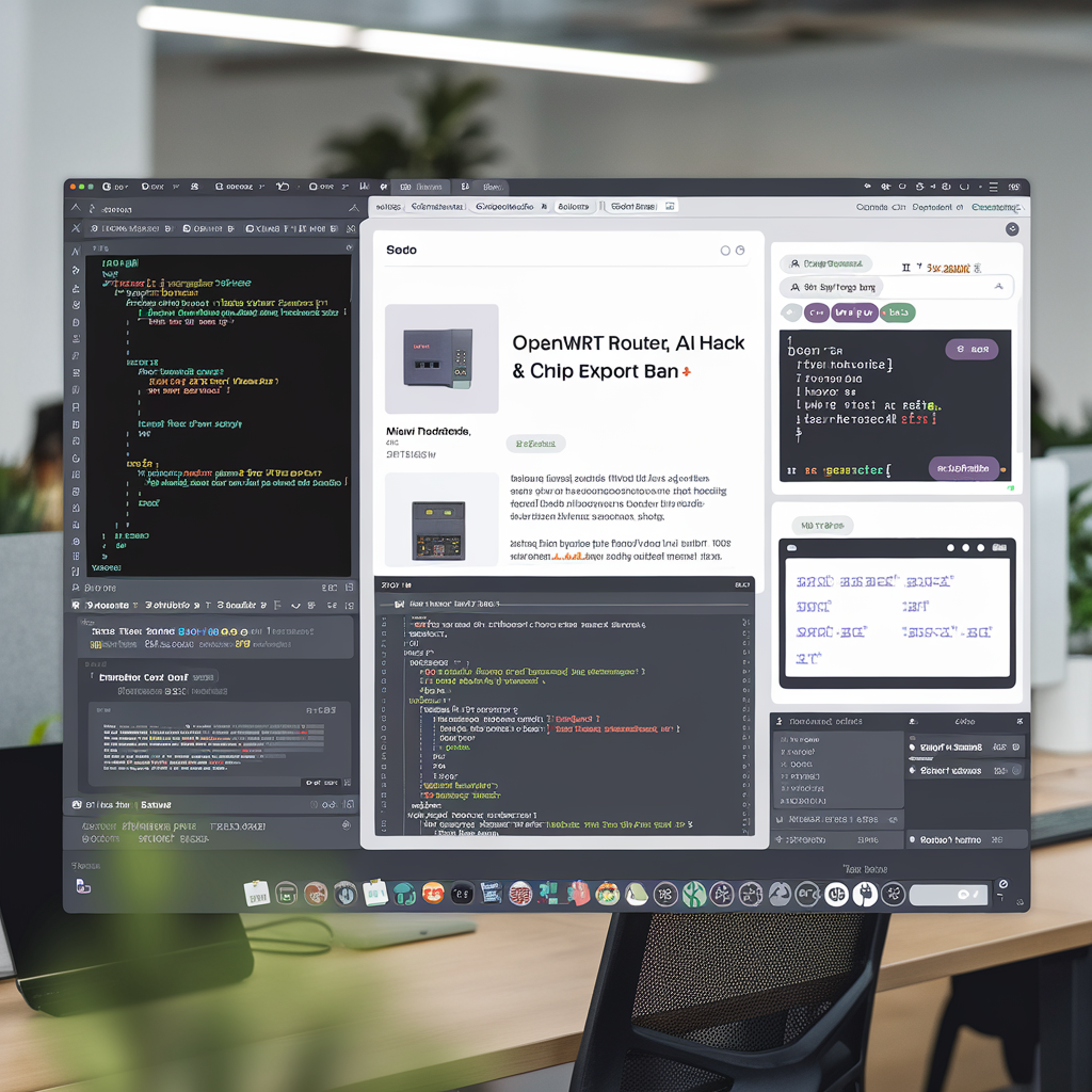 OpenWrt Router, AI Hack & Chip Export Ban ️