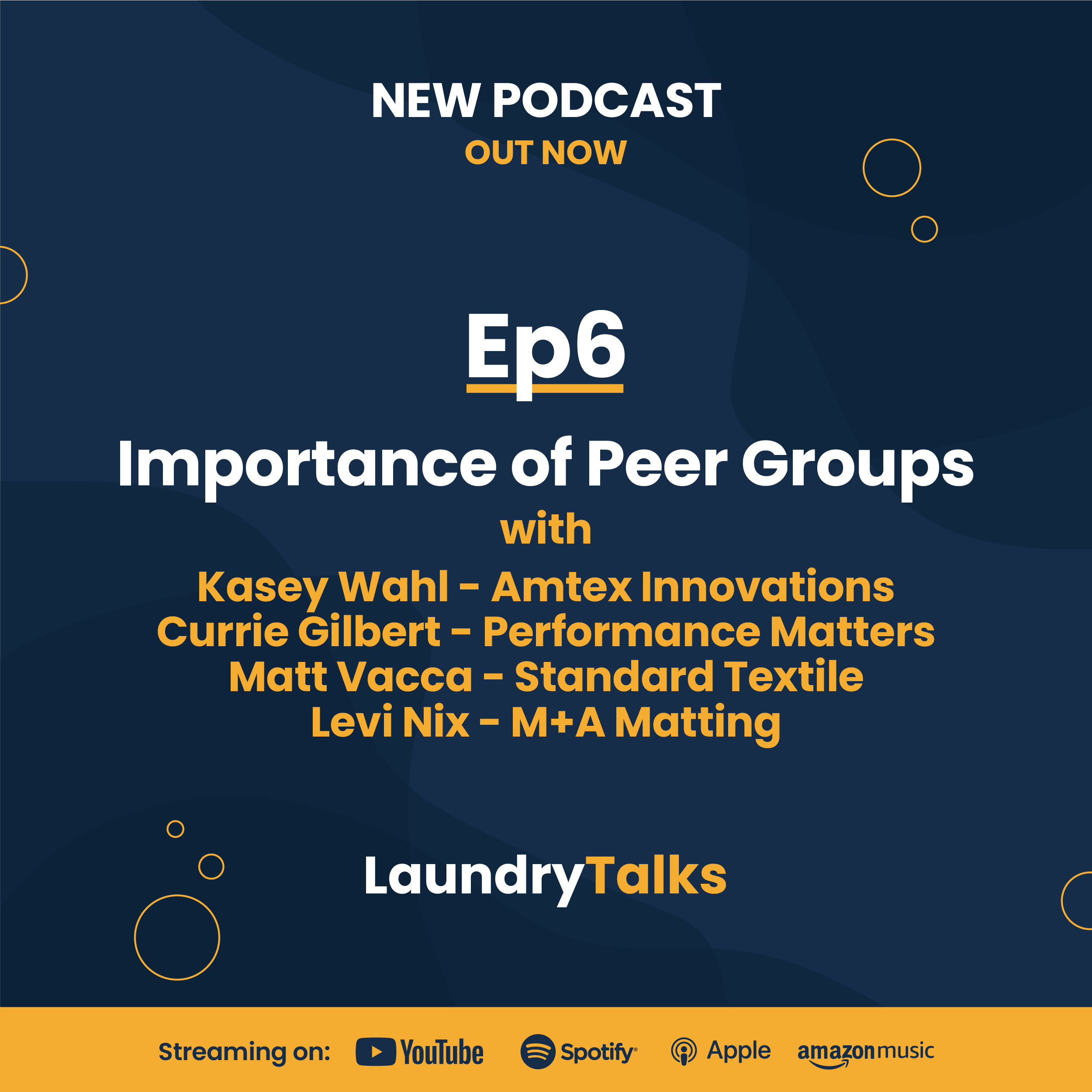 Importance of Peer Groups with Kasey Wahl, Matt Vacca, Currie Gilbert & Levi Nix