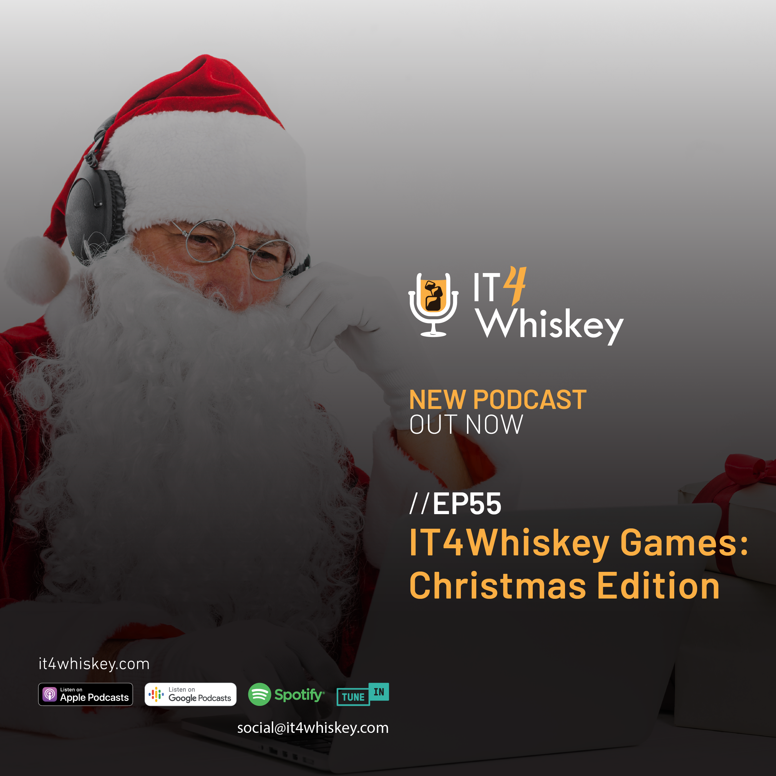EP55 - IT4Whiskey Games: Christmas Edition