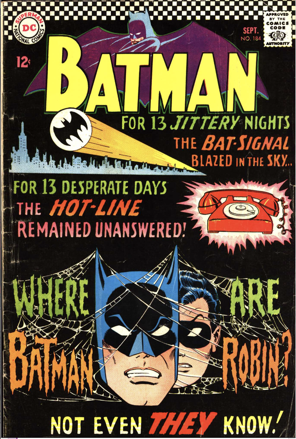 Fly, Robin, Fly (Batman 184)