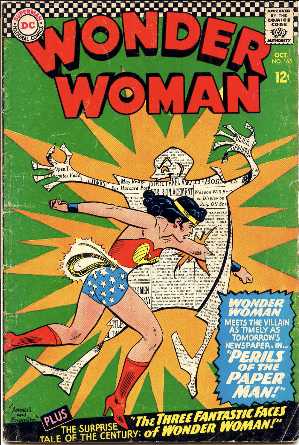 Will Wonders Never Crease (Wonder Woman 165)