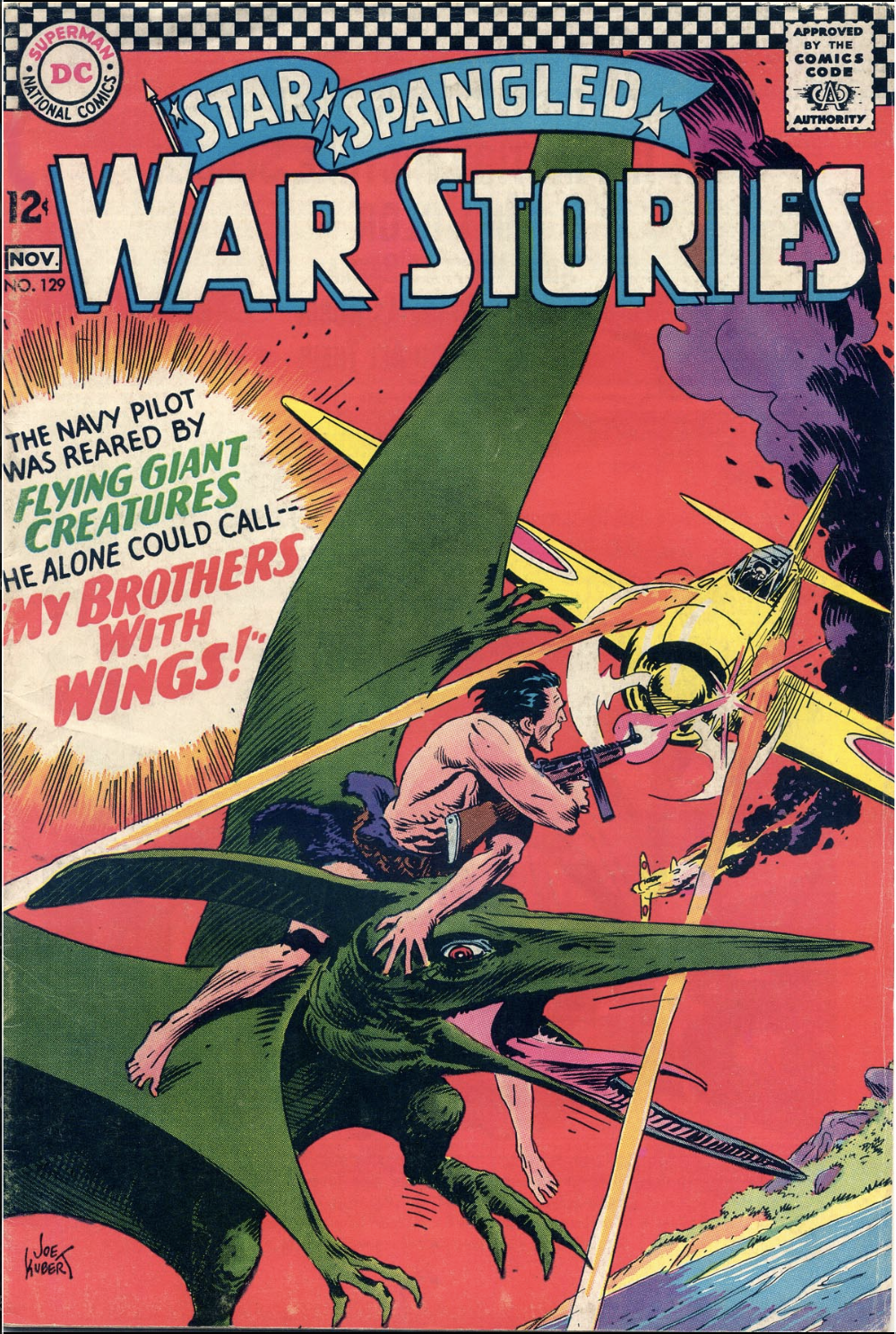 I Was a Pteenage Pterodactyl (Star Spangled War Stories 129/Our Fighting Forces 103)