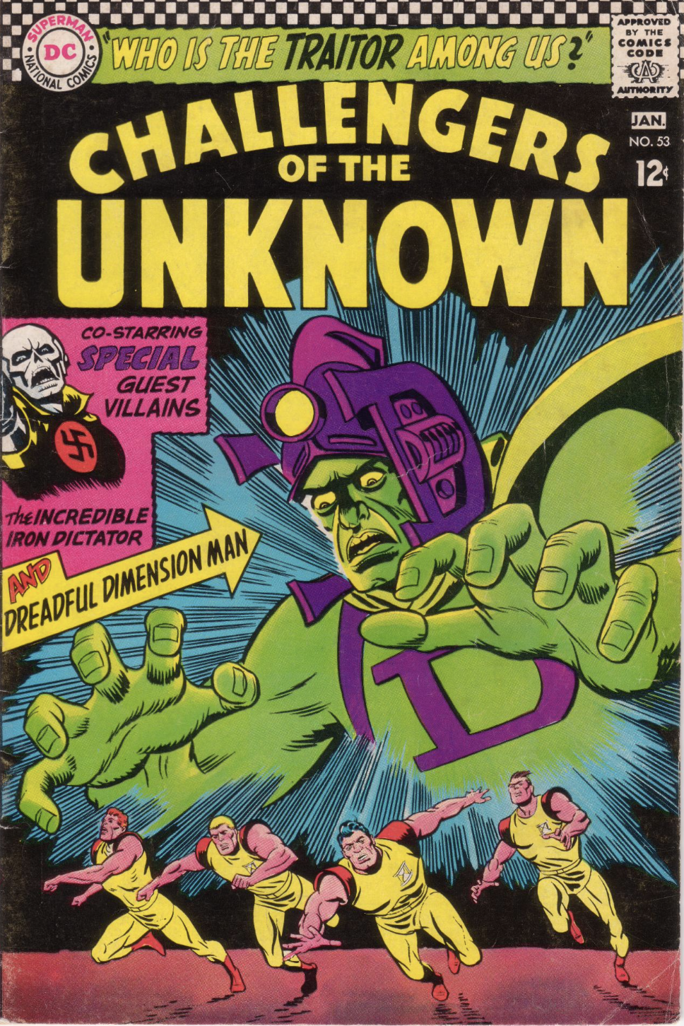 Howzabout Challenging the KNOWN For a Change (Challengers of the Unknown 53)