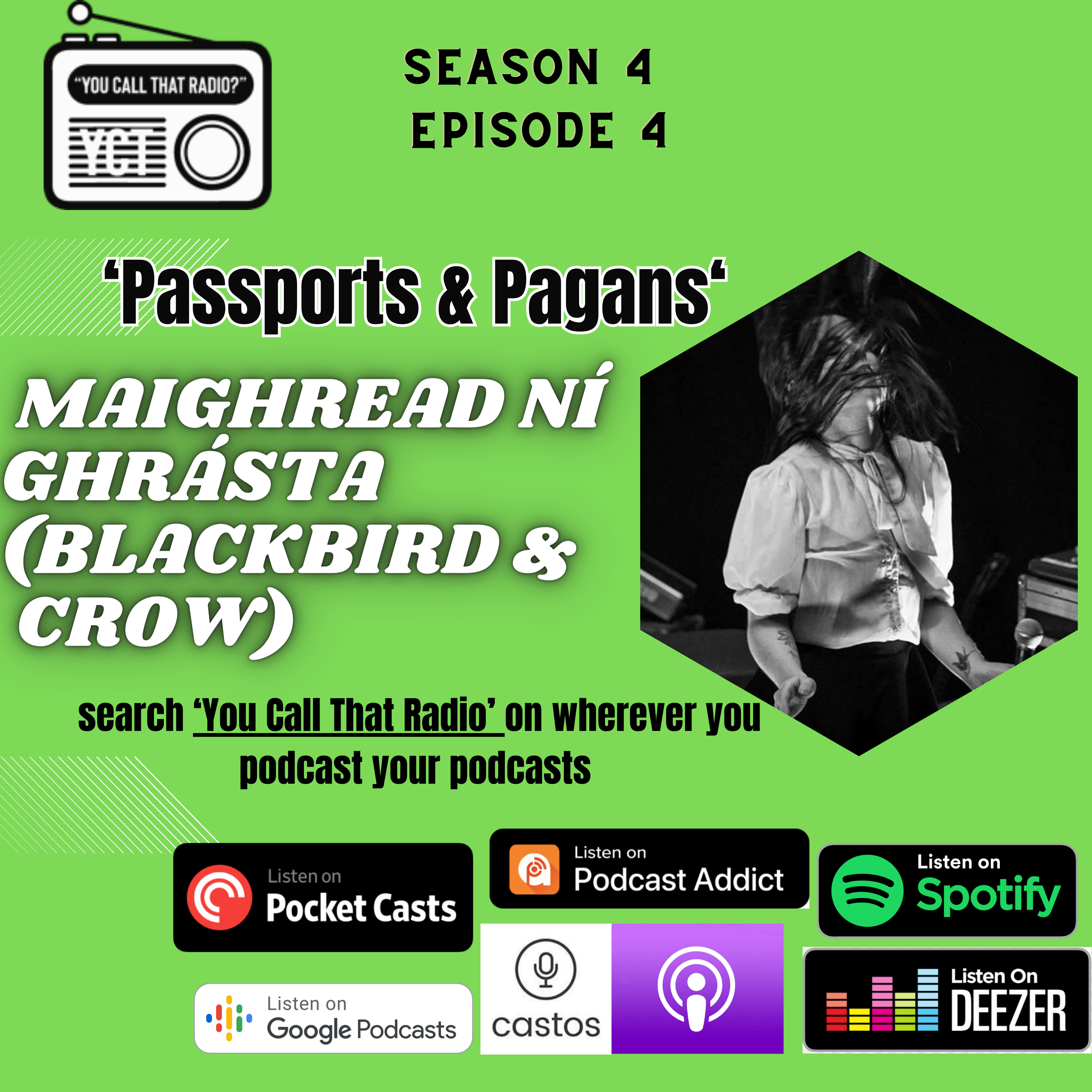'Pagans & Passports' w/ Maighread Ní Ghrásta (Blackbird & Crow)