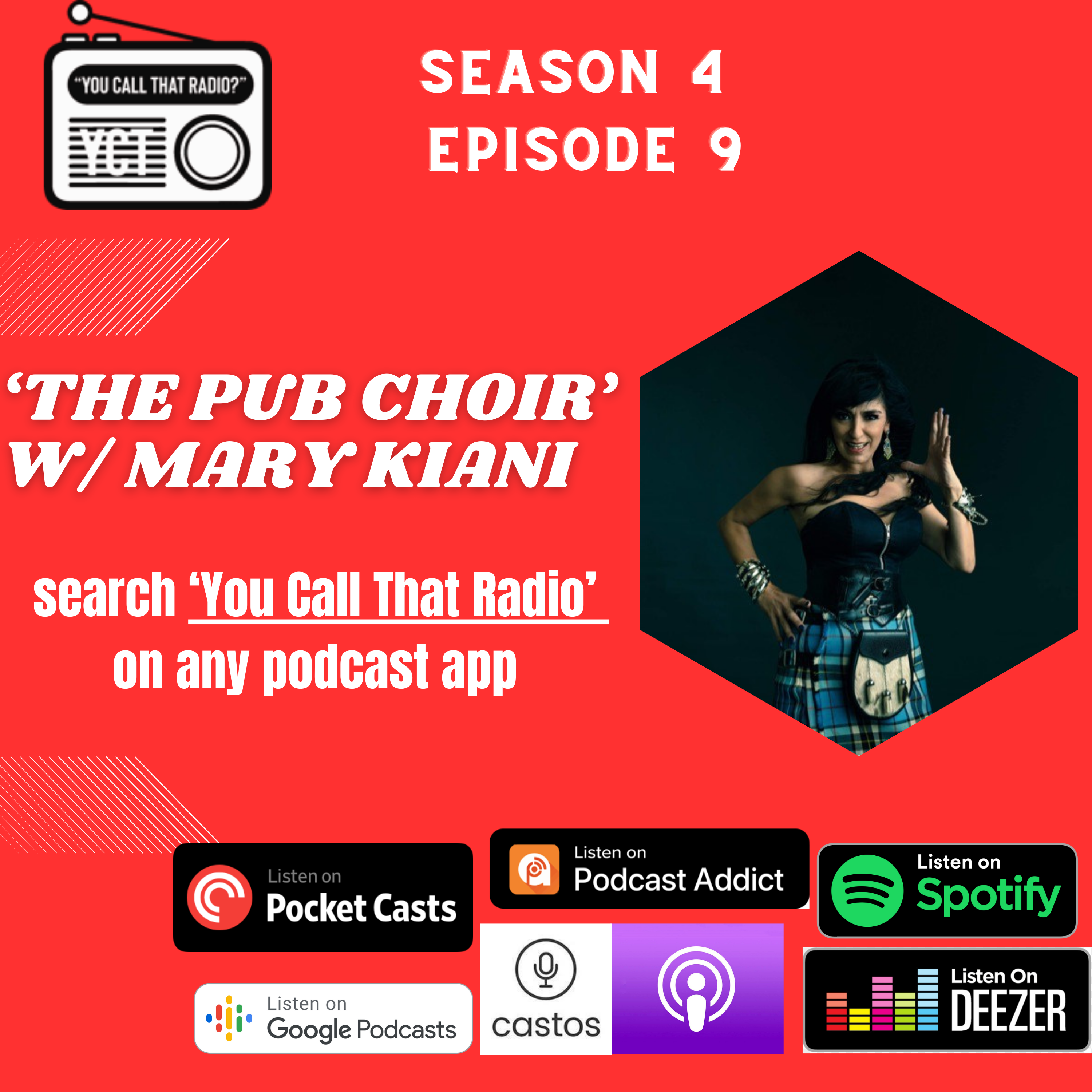 'The NEW Pub Choir for the Rave Generation' w/ Mary Kiani (TTF)