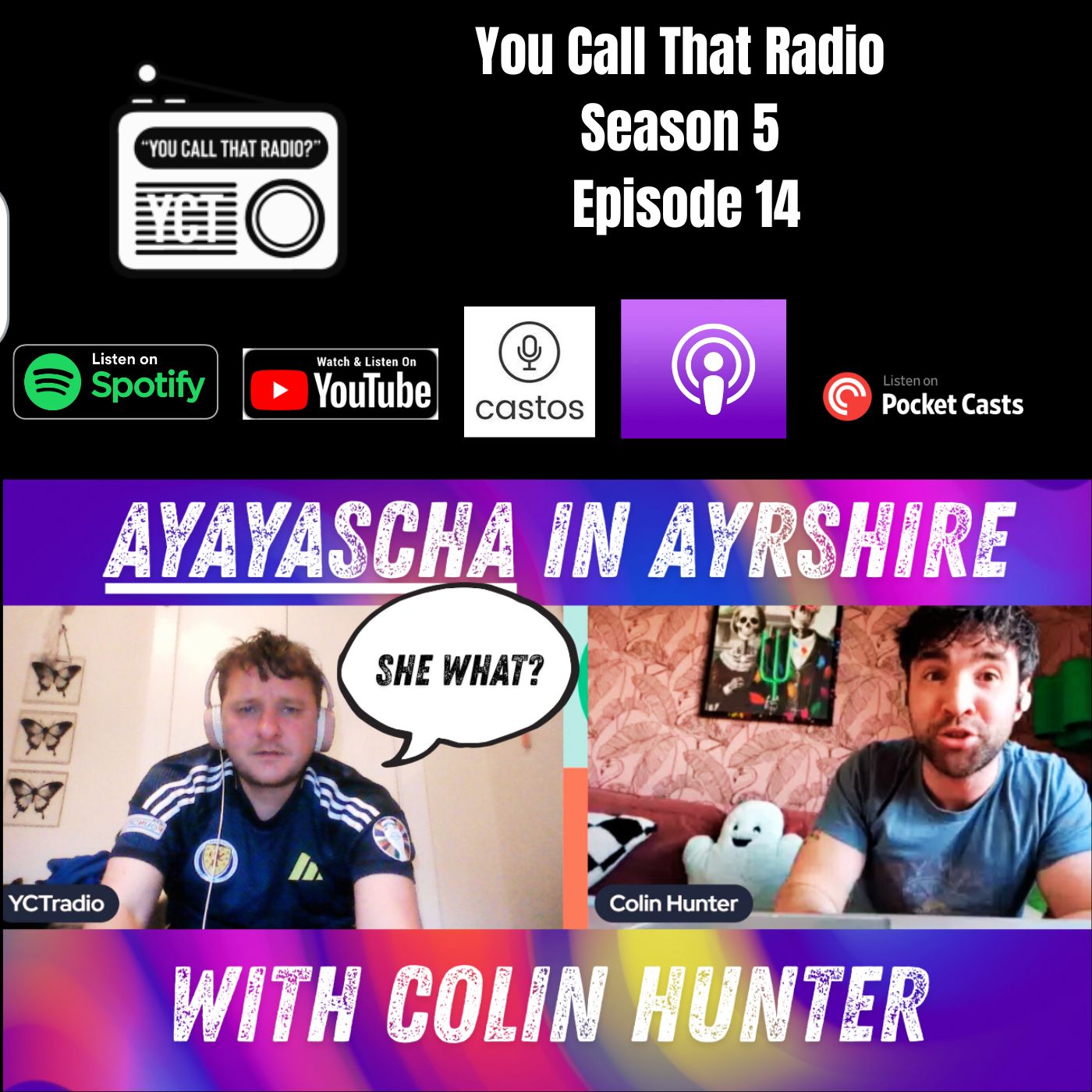 'Ayahuasca in Ayrshire' w/ Colin Hunter